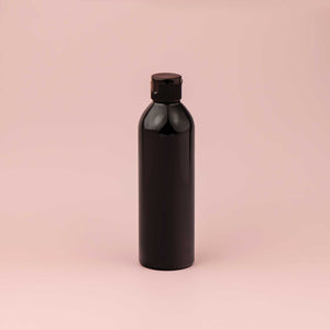 crna PET boca sa flip top poklopcem 250ml ambalaža za šampon losion i ge