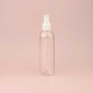 RIO PET boca transparentna 250ml sa 360 raspršivačem kozmetička ambalaža