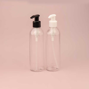 RIO PET boca transparentna 250ml 500ml sa losion pumpicom kozmetička ambalaža 24mm