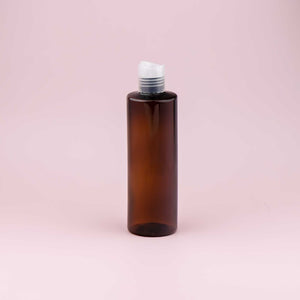 kozmetička ambalaža braon boca 250 ml minimalistički dizajn