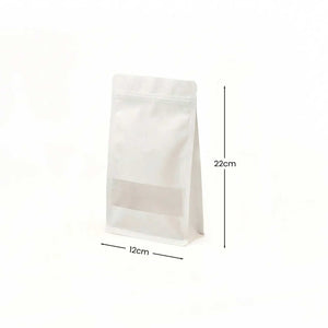 bela ambalaža sa prozorom za prahove i sirovine