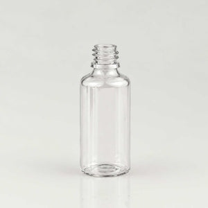 Transparentna PET bočica 50 ml, grlo 18 mm, bez poklopca - 413400 | Bazika