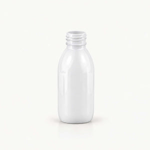Bela PET boca za sirup 150 ml, grlo 28 mm, bez poklopca - 443100 | Bazika