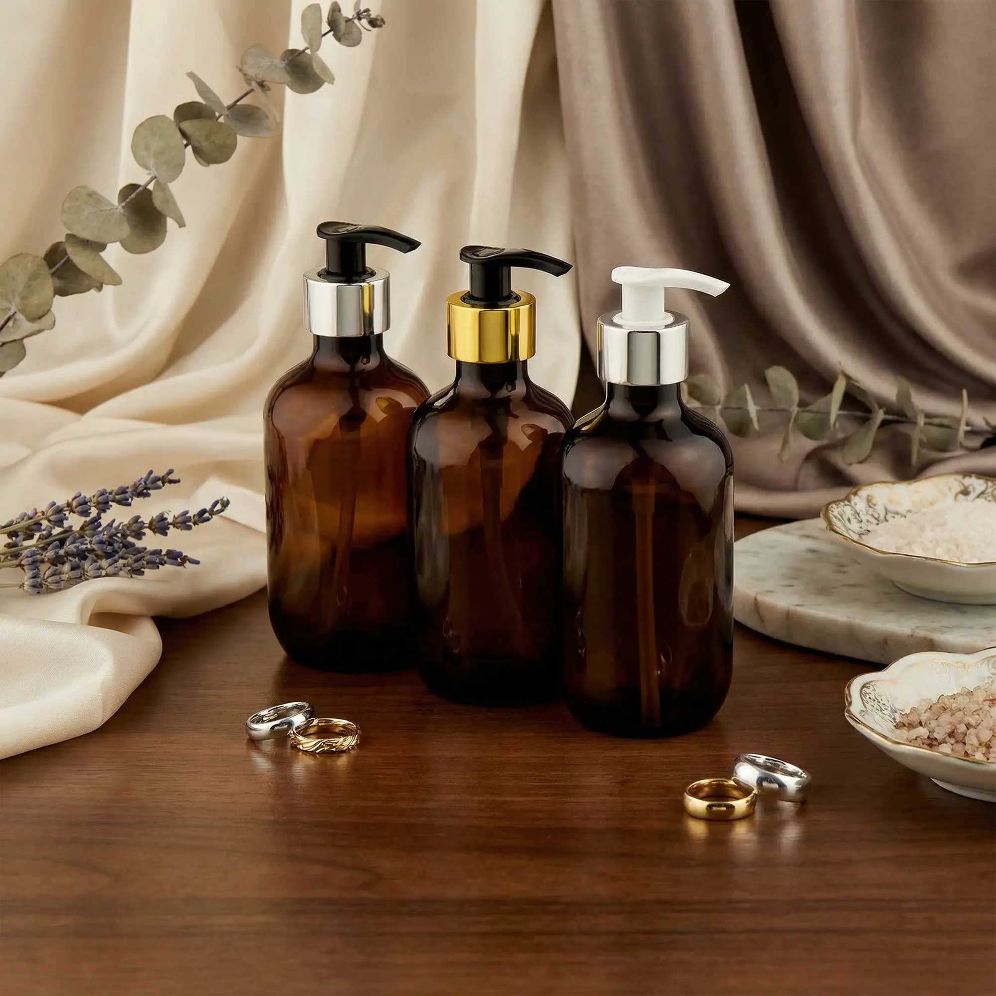 Boce za losion i tonik sa pumpicom (losion dozator) – PET i staklena ambalaža različitih zapremina