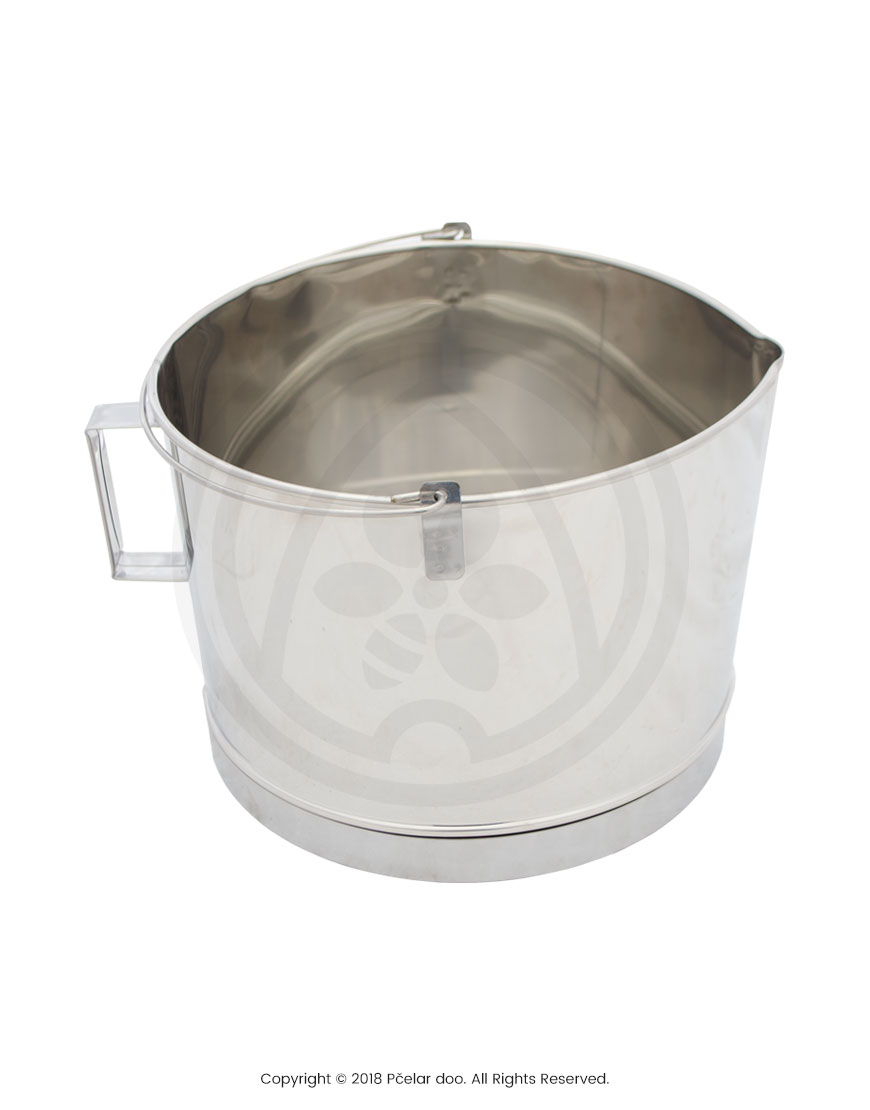 Kanta za med za prihvat 30 kg, Cr (inox)