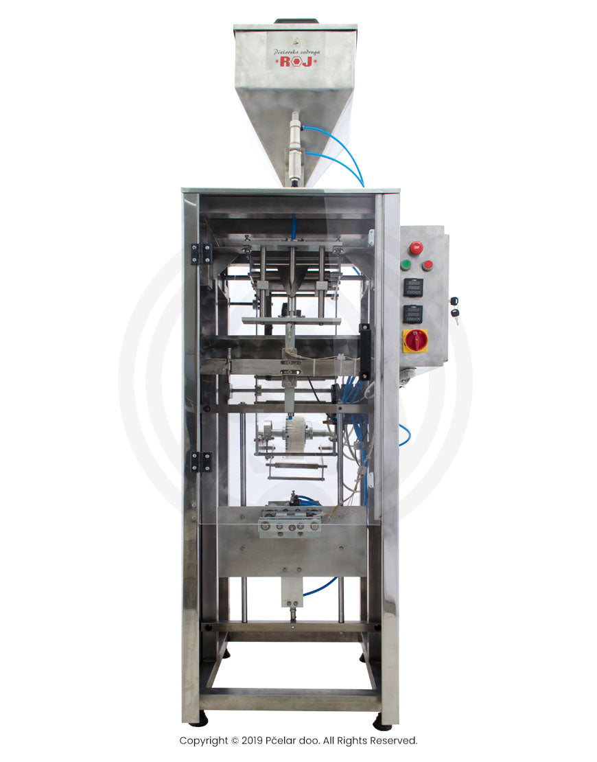 Pakerica za pakovanje meda u PVC kesice, automatska