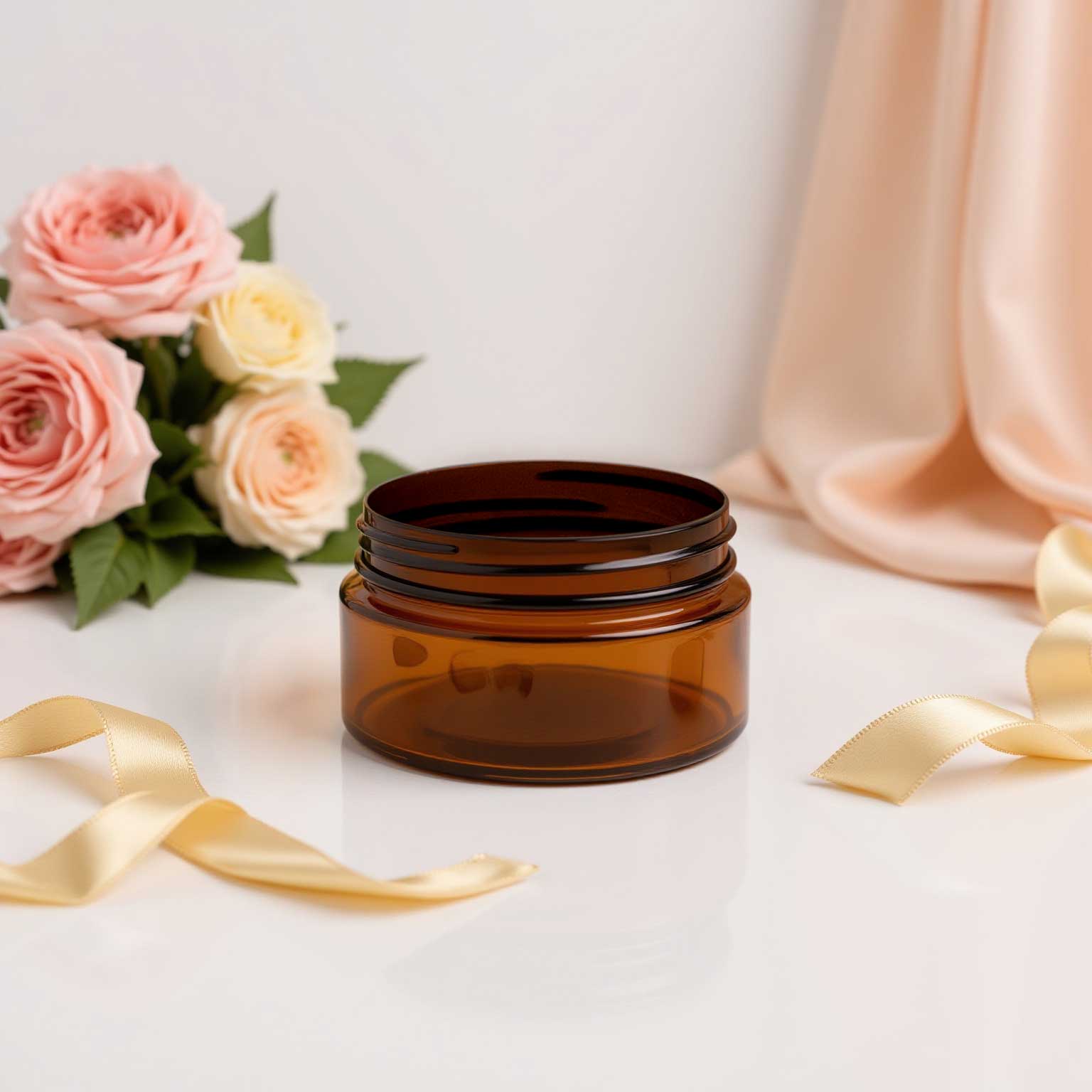 KLIO braon 50 ml PET kozmetička kutija - 402400