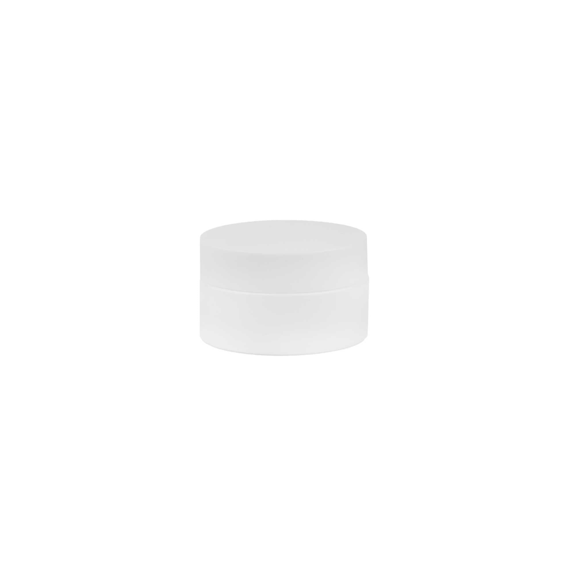 KLIO bela 50ml PET kozmetička kutija & beli poklopac - 402400/402920