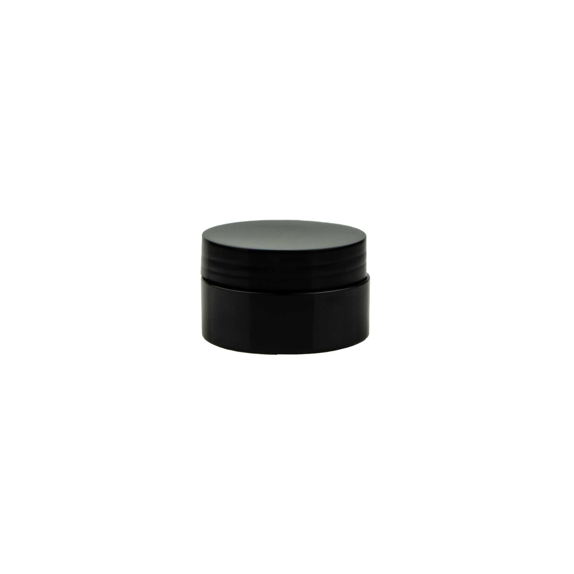 KLIO crna 50ml PET kozmetička kutija & crni poklopac - 402400/402920
