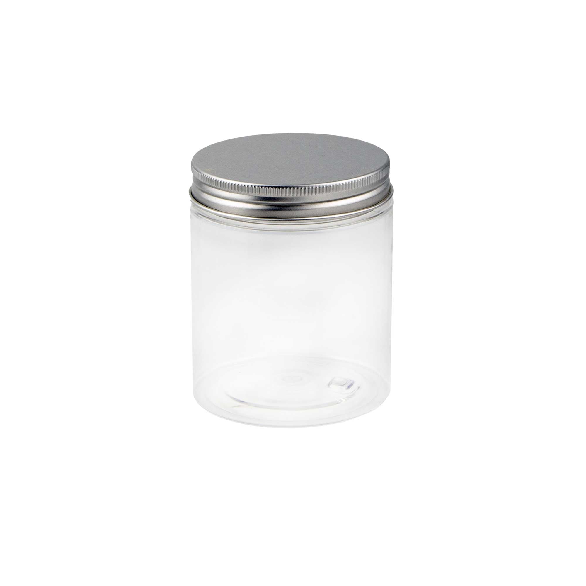 KLIO transparentna 250ml PET kozmetička kutija & aluminijumski poklopac - 402600/402950
