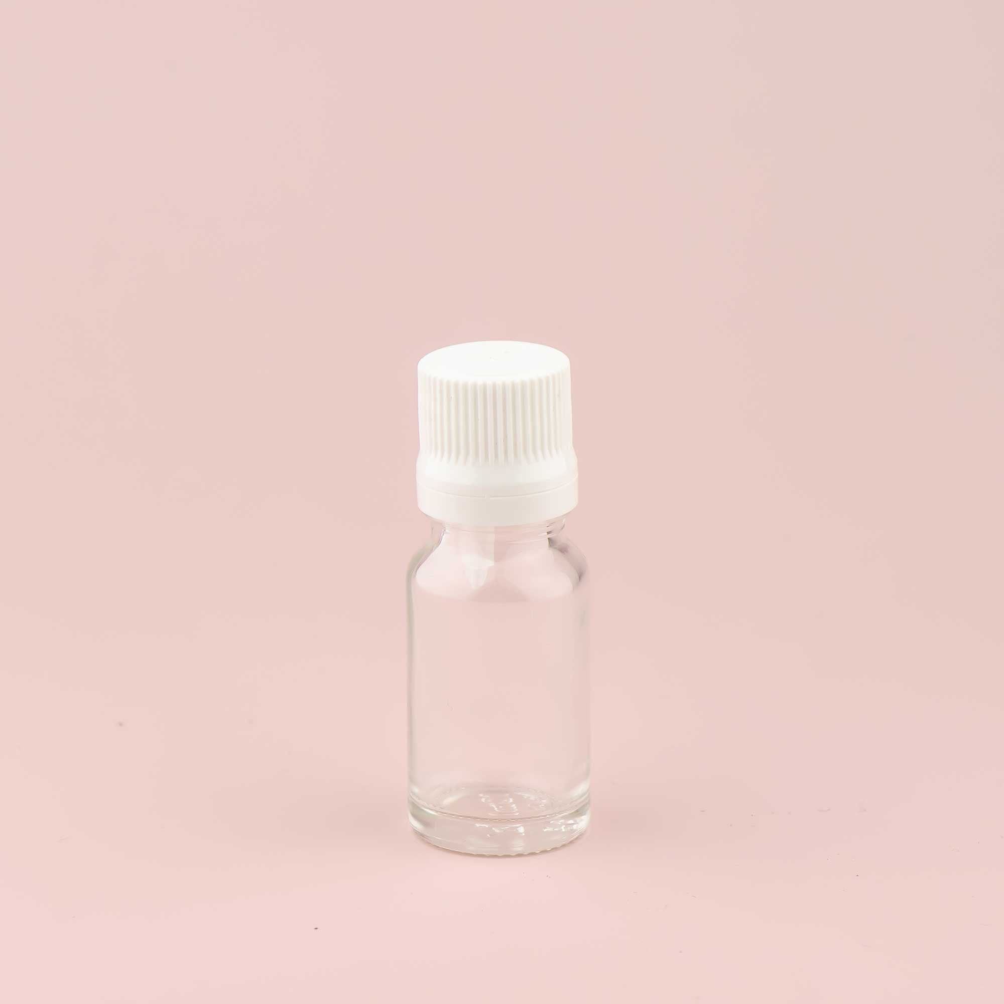 Staklena bočica 10ml, transparentna, sa kapaljkom - 411100-422100/150