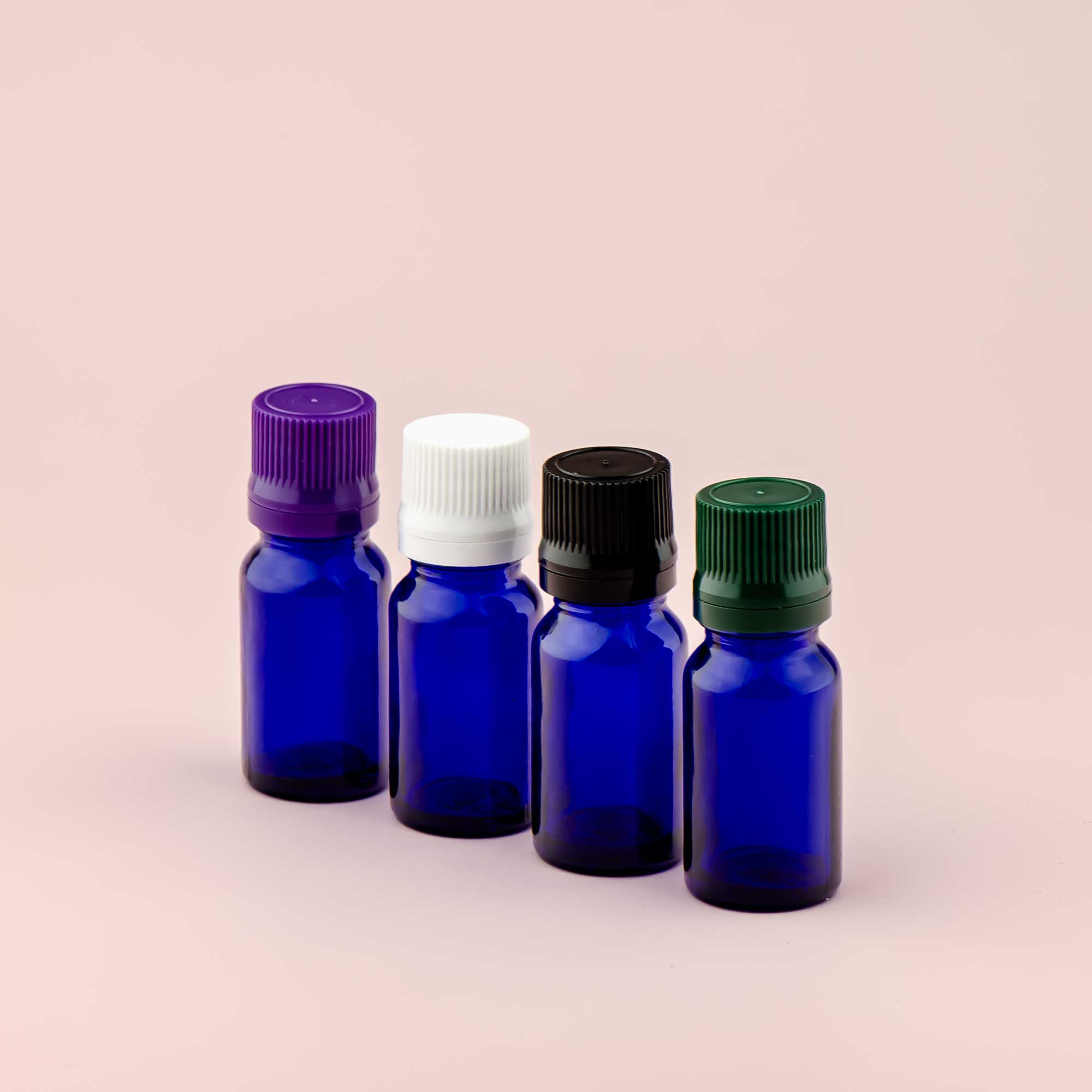 Staklena bočica 10ml, plava, sa kapaljkom - 411120-422100/150