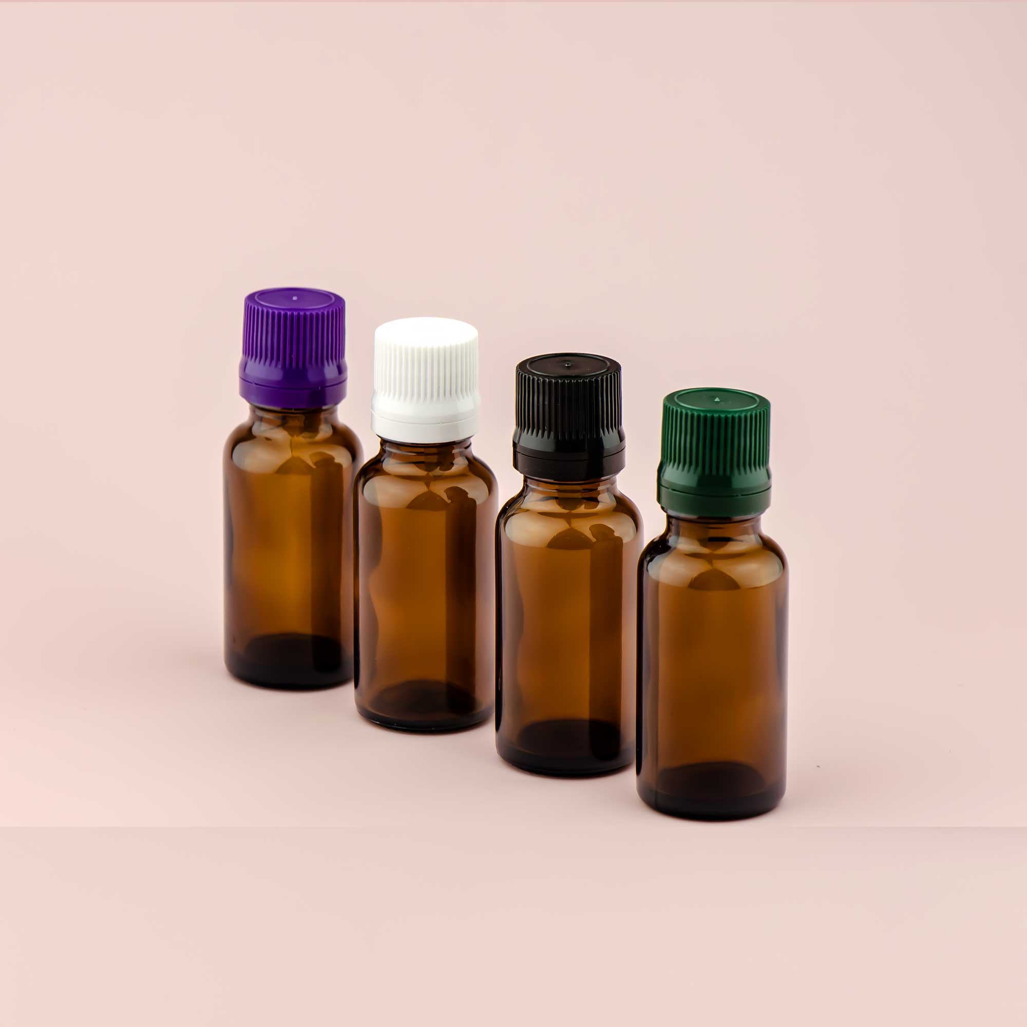 Staklena bočica 20ml, braon, sa kapaljkom - 411210-422100/150