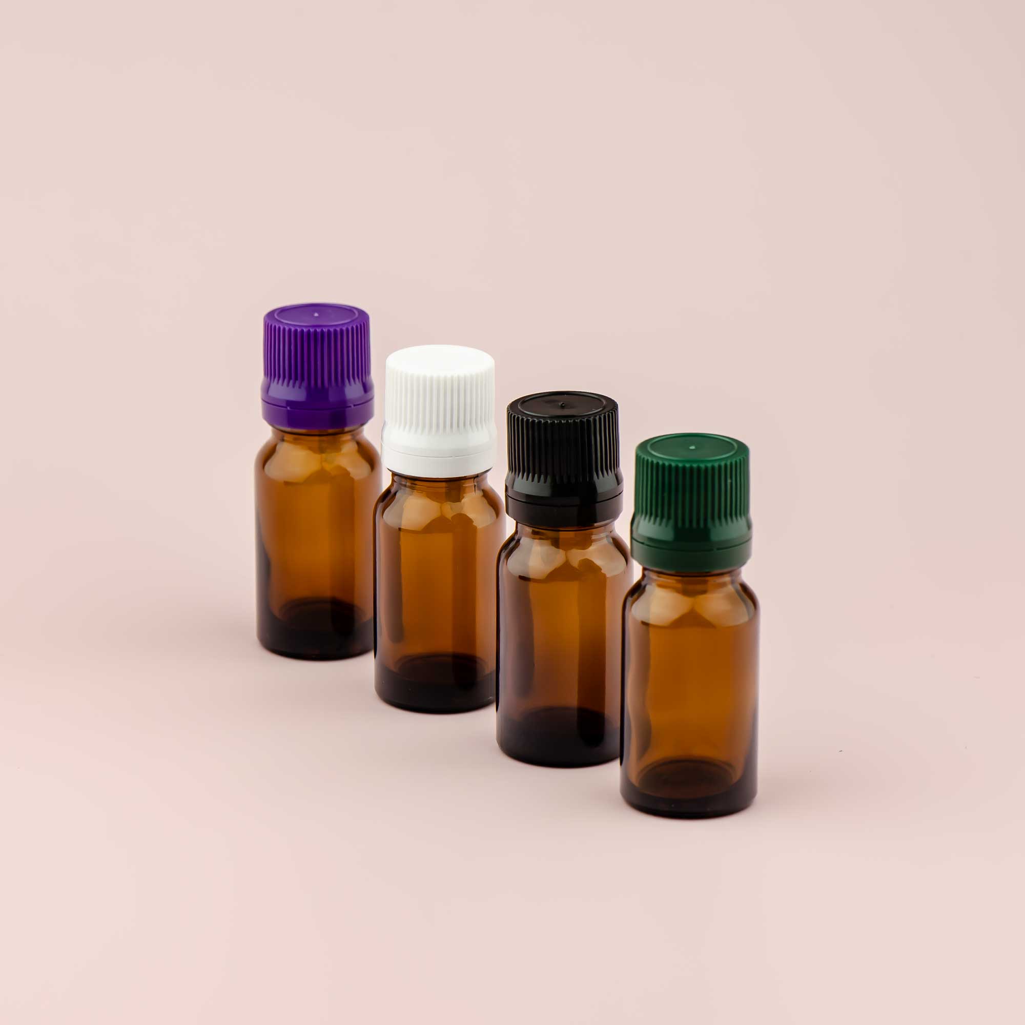 Staklena bočica 10ml, braon, sa kapaljkom - 411110-422100/150