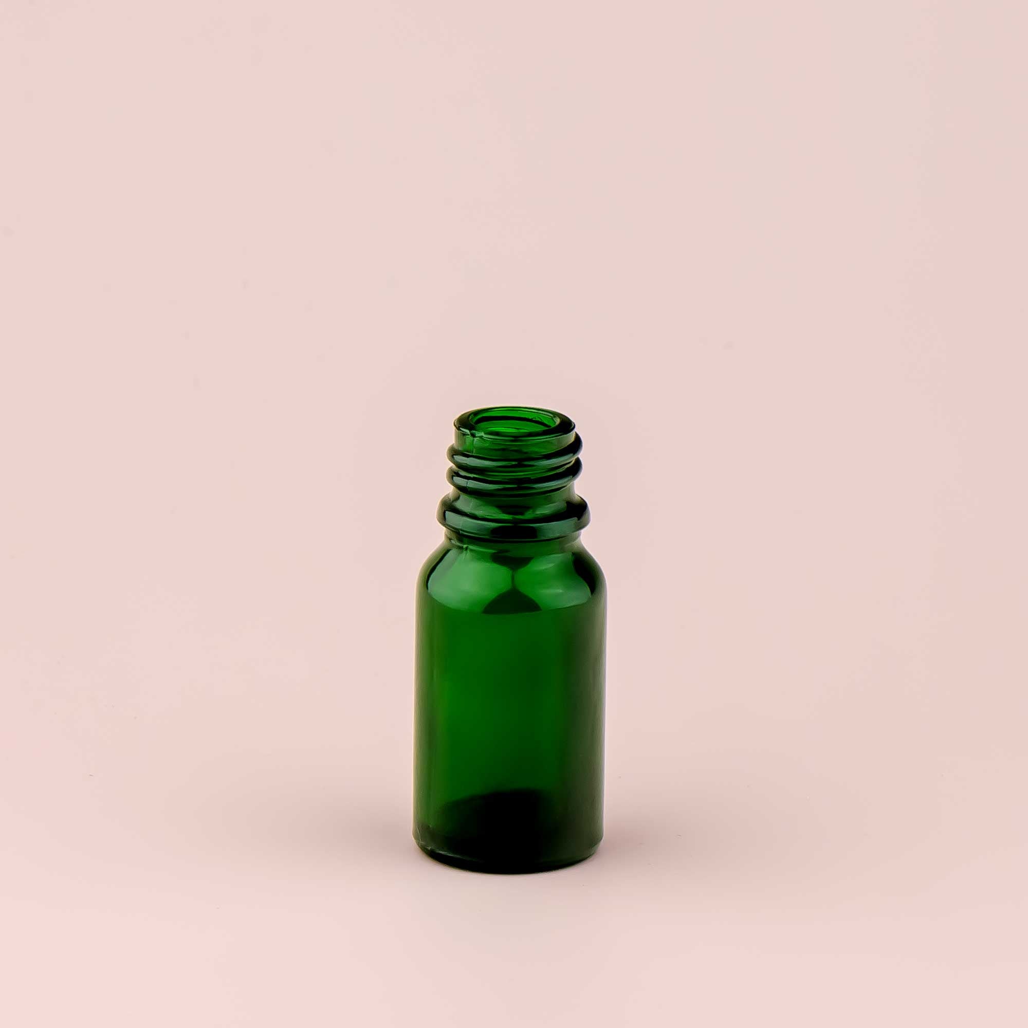 Staklena bočica 10-100ml, zelena, grlo 18mm - 411140-840