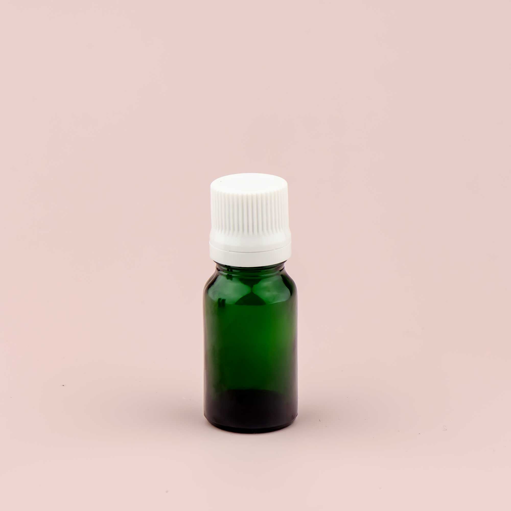 Staklena bočica 10ml, zelena, sa kapaljkom - 411140-422100/150