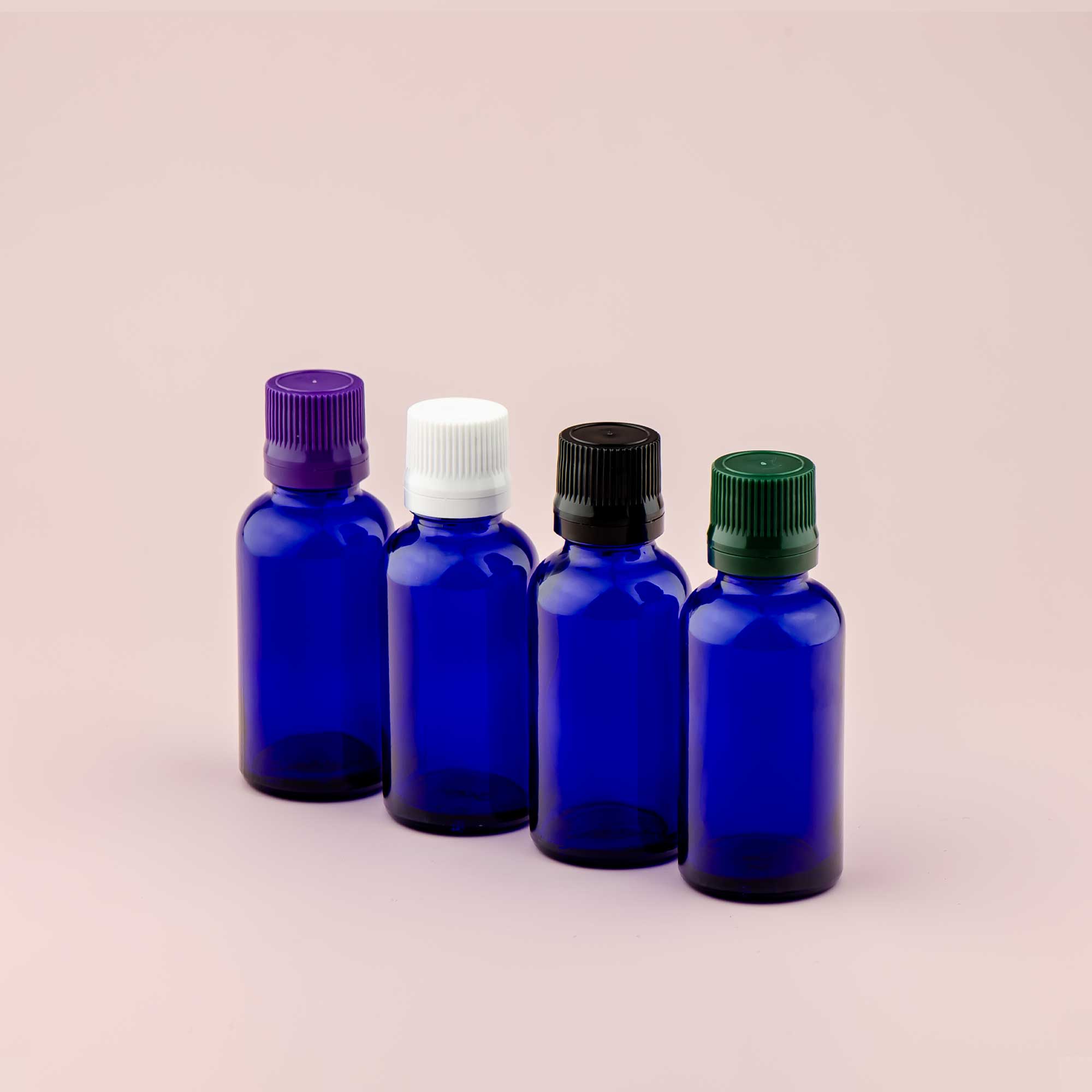 Staklena bočica 20ml, plava, sa kapaljkom - 411220-422100/150
