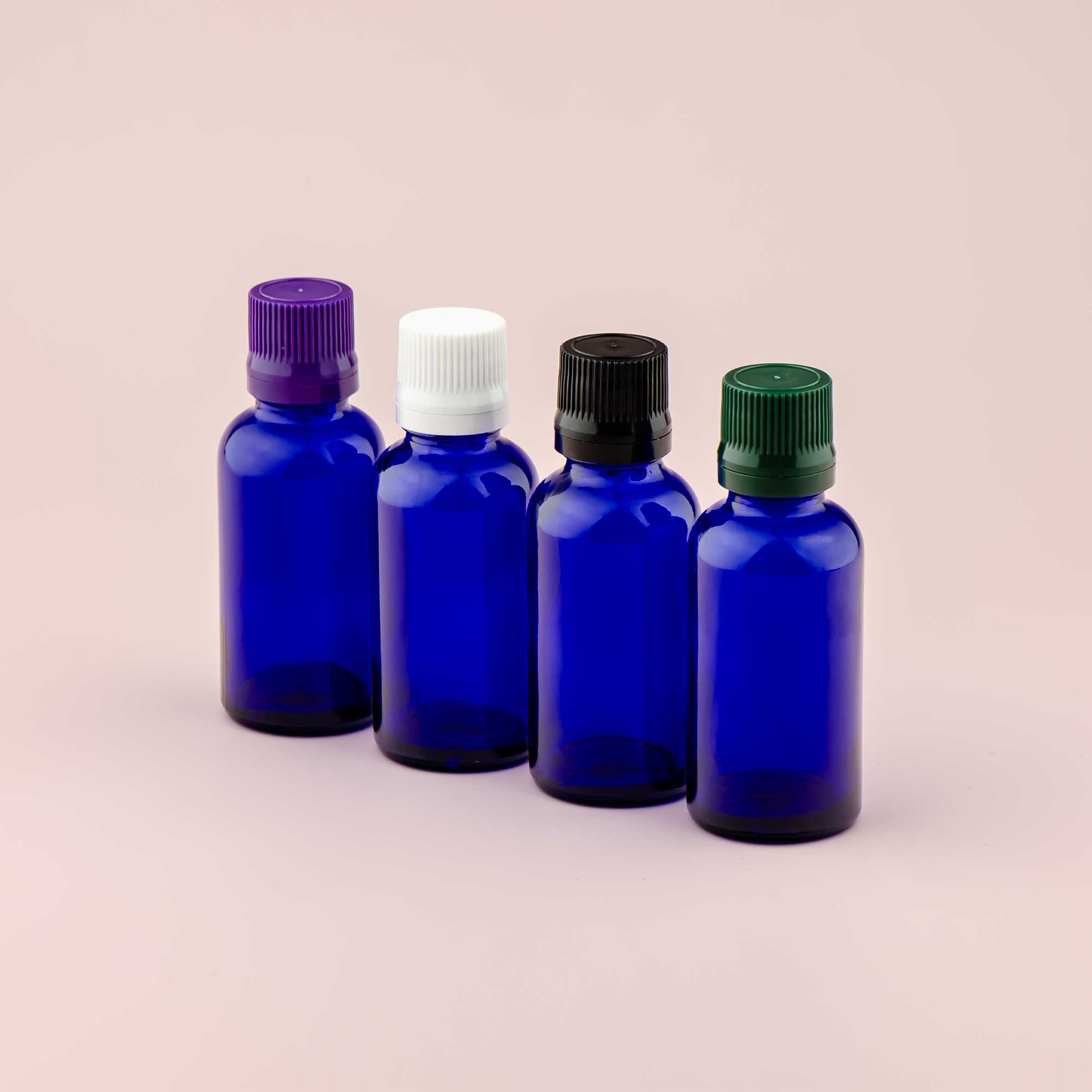 Staklena bočica 30ml, plava, sa kapaljkom - 411320-422100/150