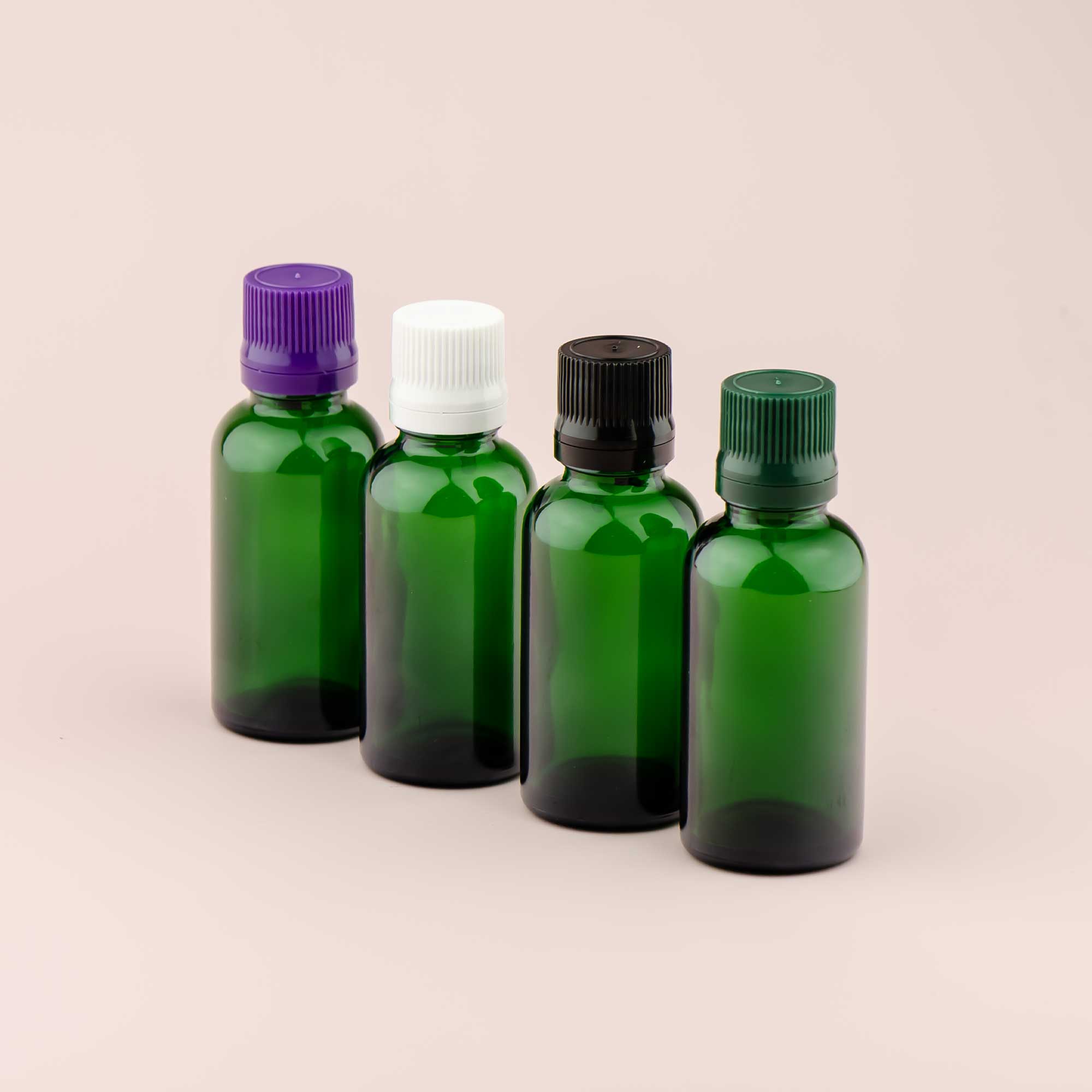 Staklena bočica 30ml, zelena, sa kapaljkom - 411340-422100/150