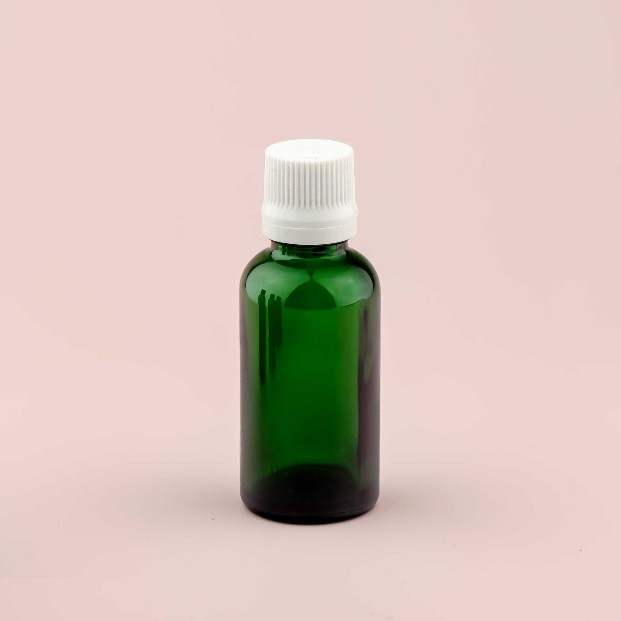 Staklena bočica 30ml, zelena, sa kapaljkom - 411340-422100/150
