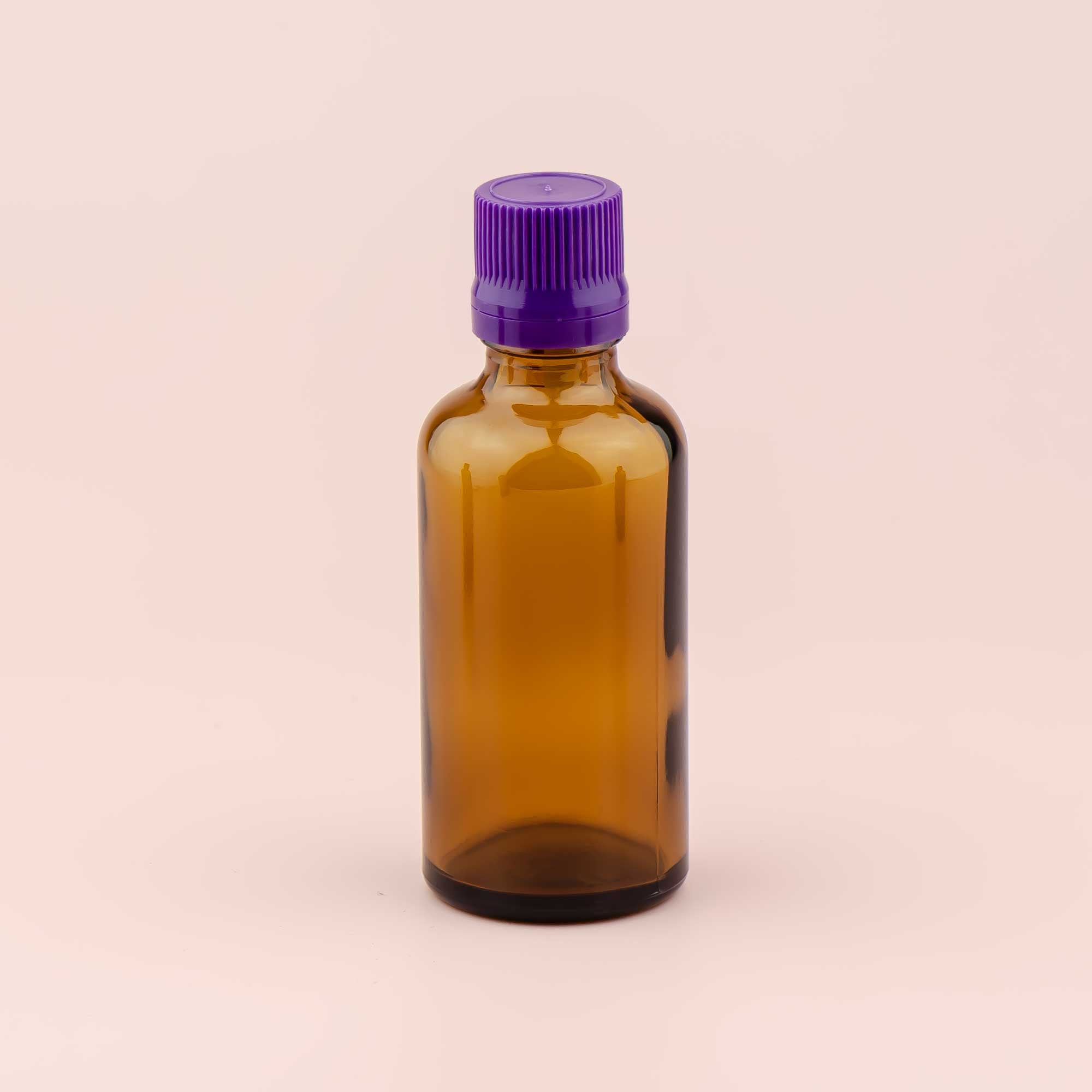 Staklena bočica 50ml, braon, sa kapaljkom - 411510-422100/150