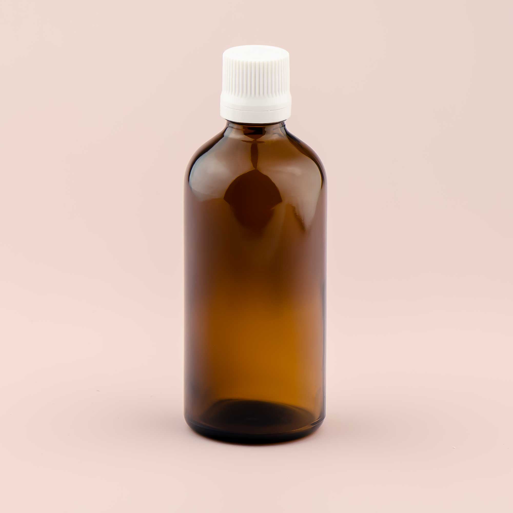 Staklena bočica 100ml, braon, sa kapaljkom - 411810-422100/150