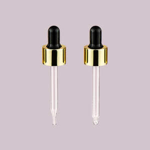 Luksuzna pipeta zlatna za serume