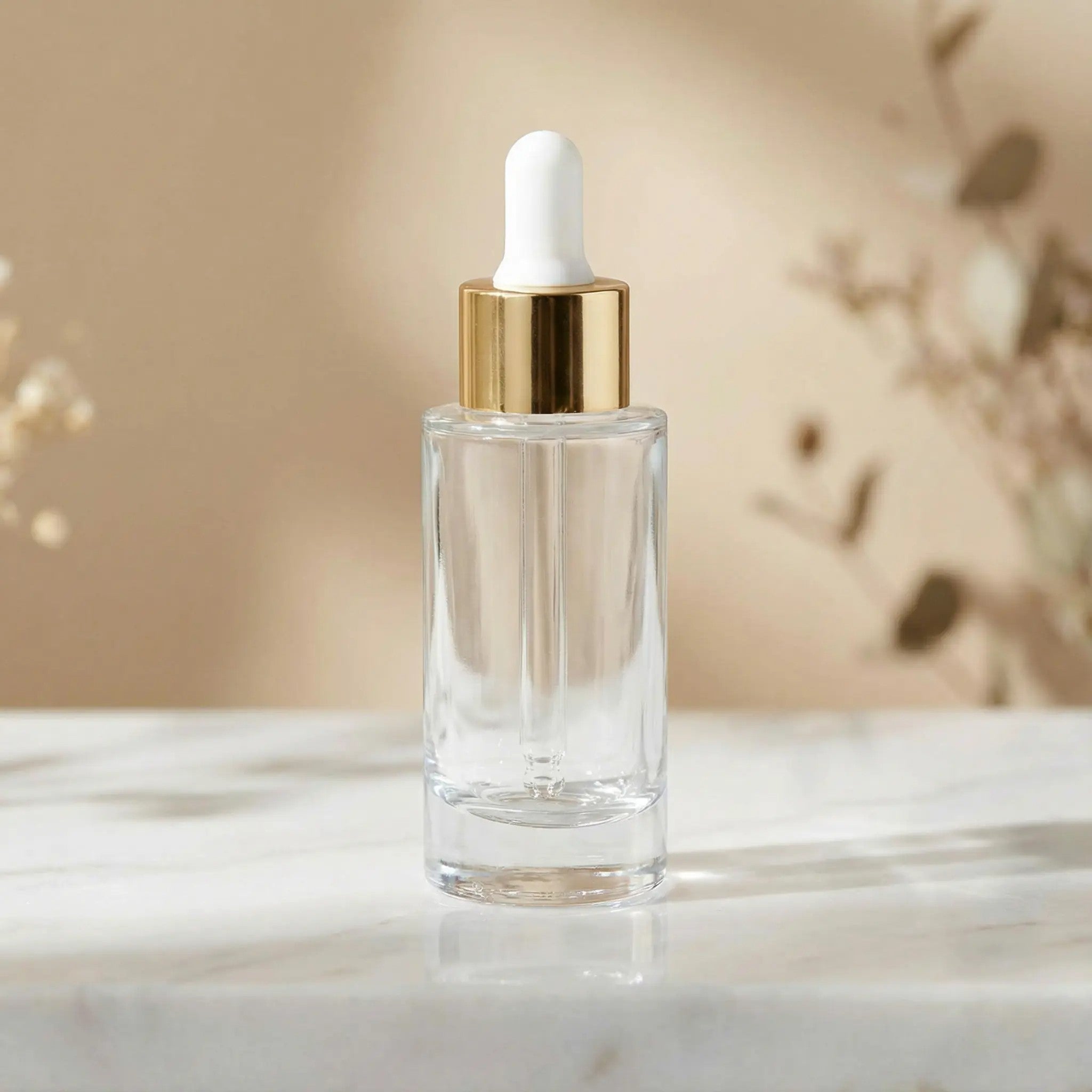 Staklena serum bočica sa pipetom, 30ml - 428130