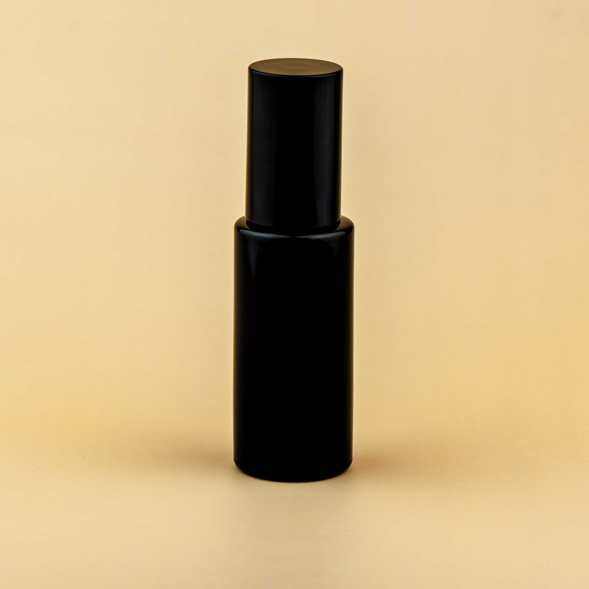 HERA 50ml crna staklena bočica sa crnim sprej raspršivačem - 428270