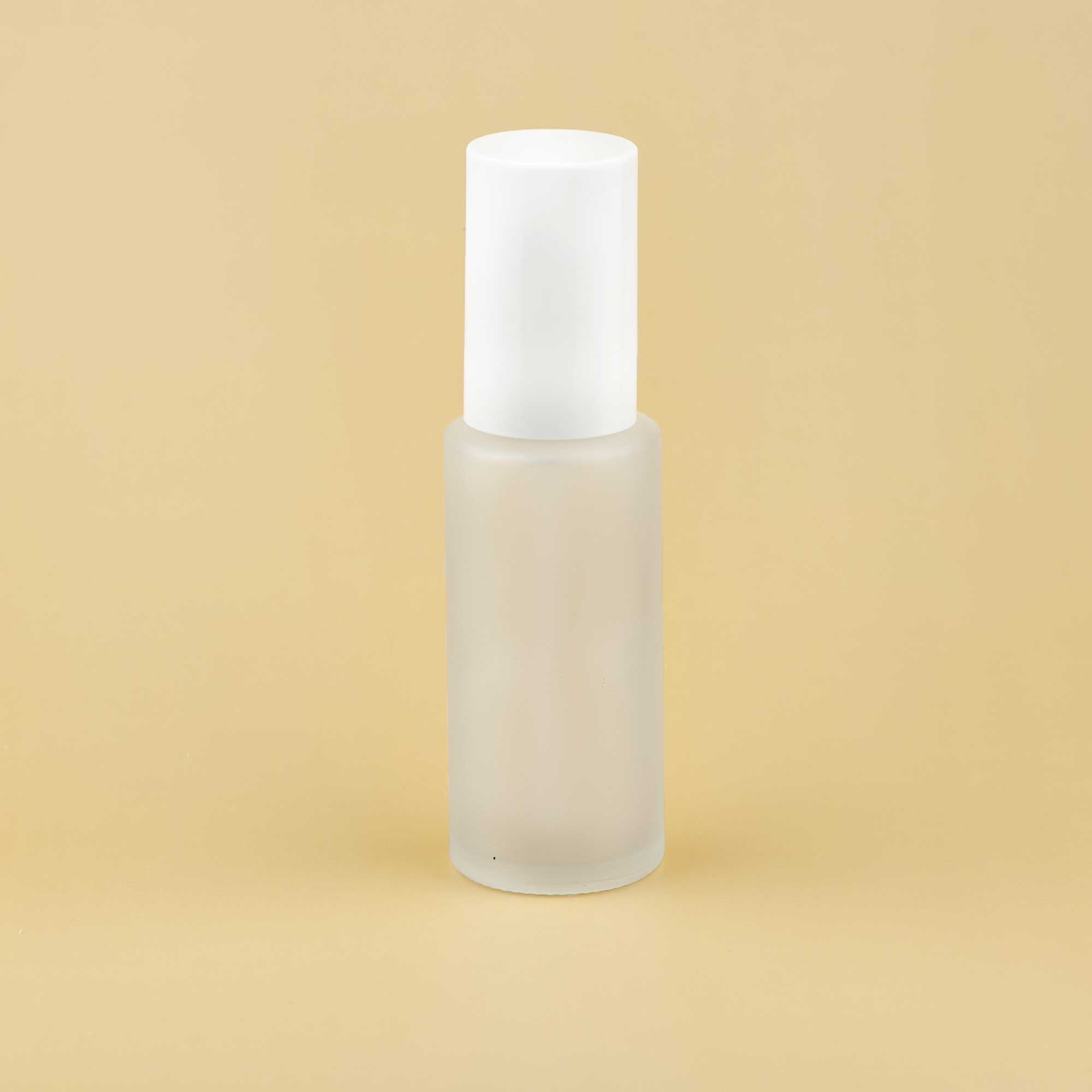 HERA 50ml mat bela staklena bočica sa belim sprej raspršivačem - 428270