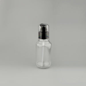 transparentna PET Boston boca 100 ml sa gel serum pumpicom kozmetička ambalaža