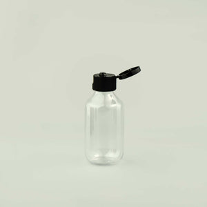 transparentna PET Boston boca 100 ml sa flip top zatvaračem kozmetička ambalaža