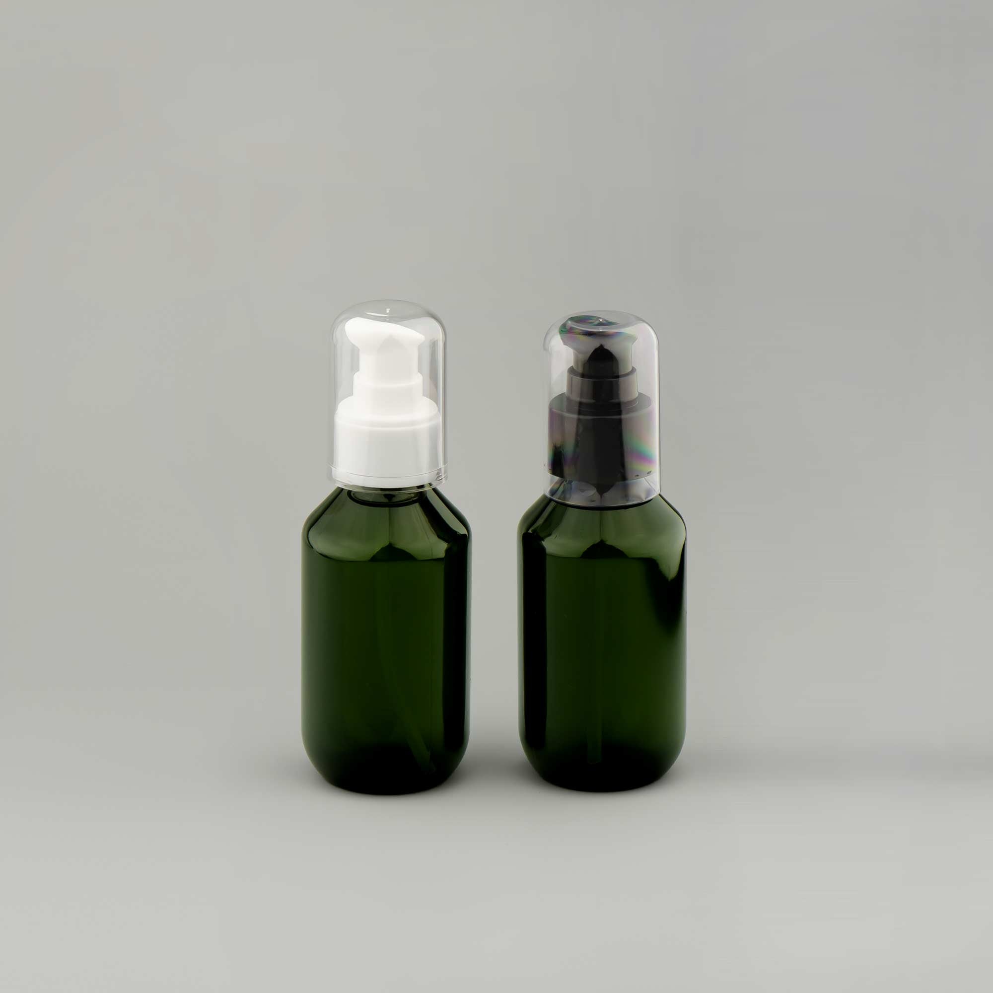 PET Boston boca 100 ml zelena sa pumpicom za serum