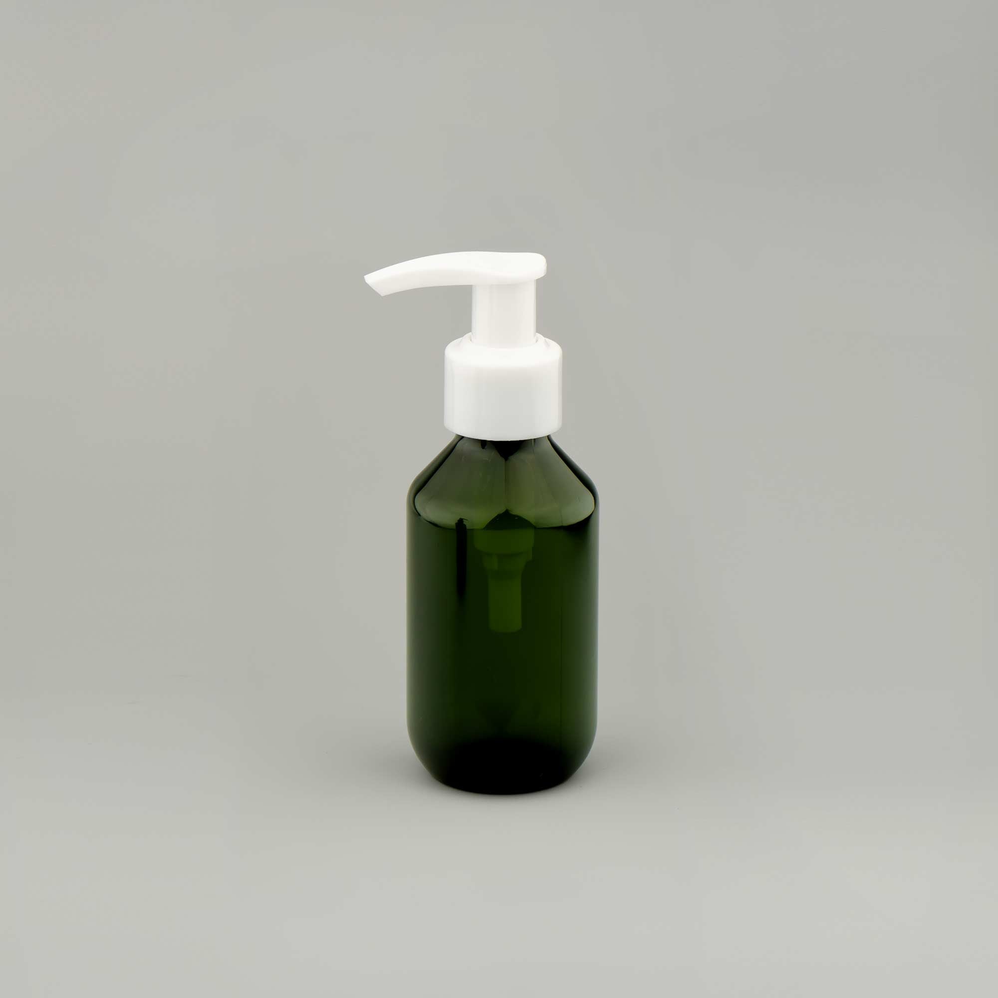 Boston boca 100 ml zelena PET ambalaža za kozmetik