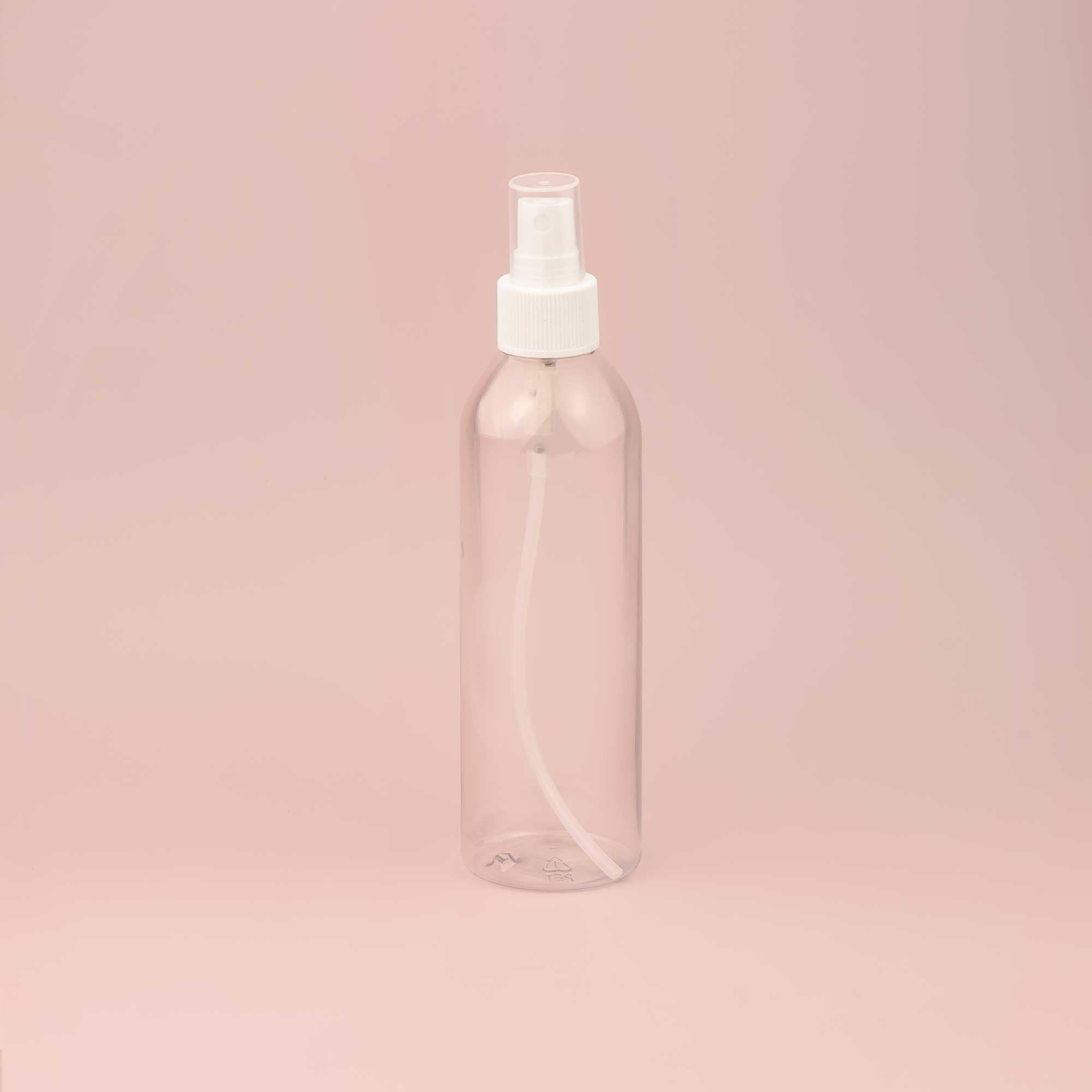 RIO PET boca transparentna 250ml sa 360 raspršivačem kozmetička ambalaža