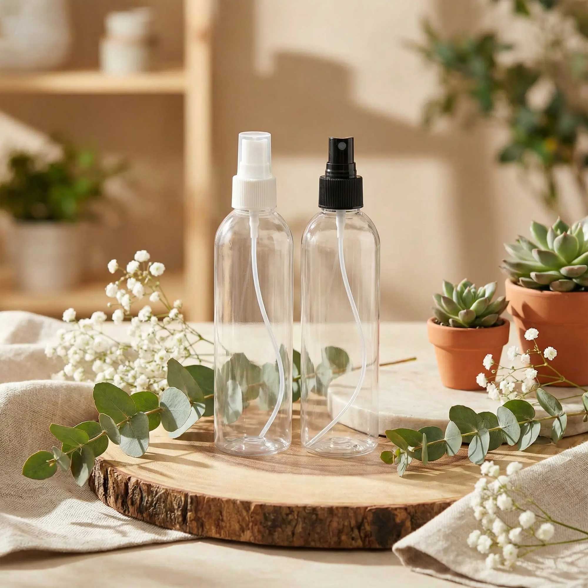 providna PET boca sa sprej pumpicom za tonik hidrolat i hair mist ambalaža