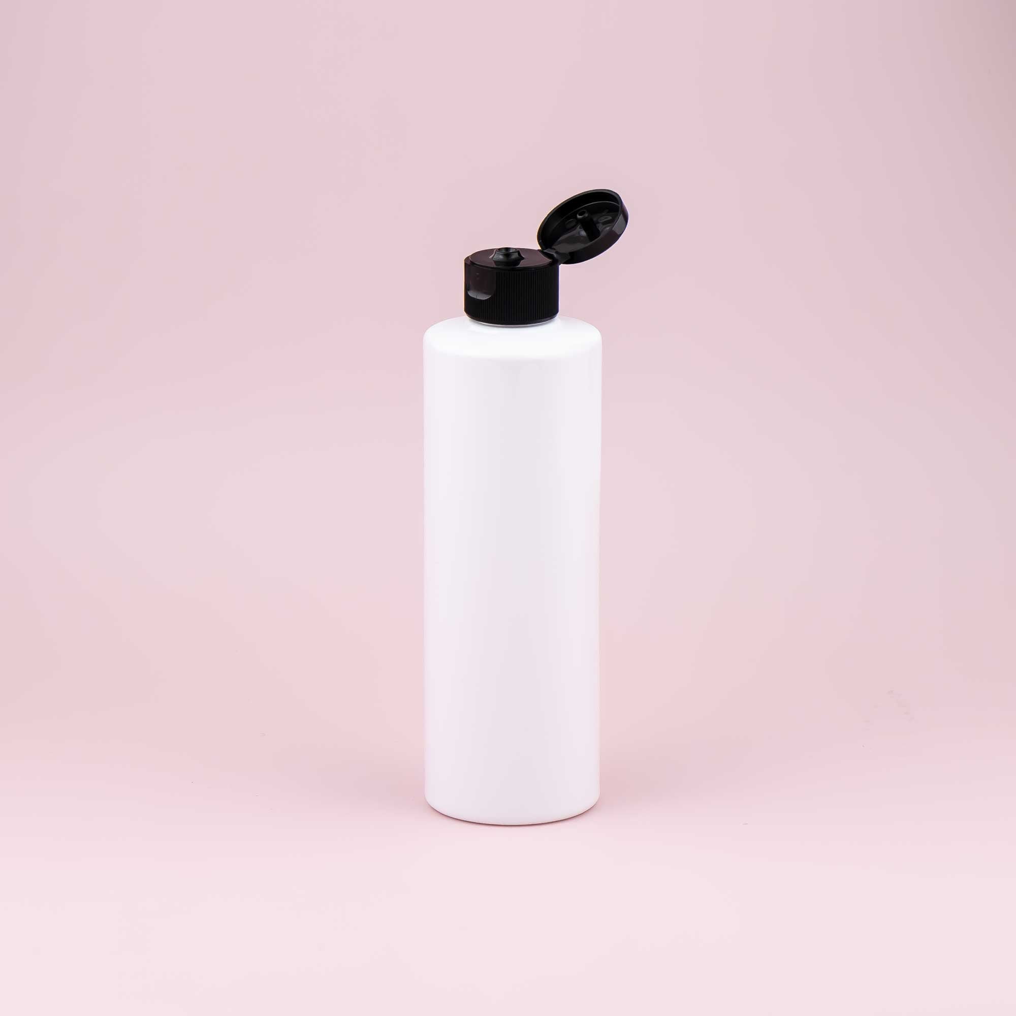 bela pet boca 250 ml lima sa flip top zatvaračem crni poklopac kozmetička ambalaža 24mm