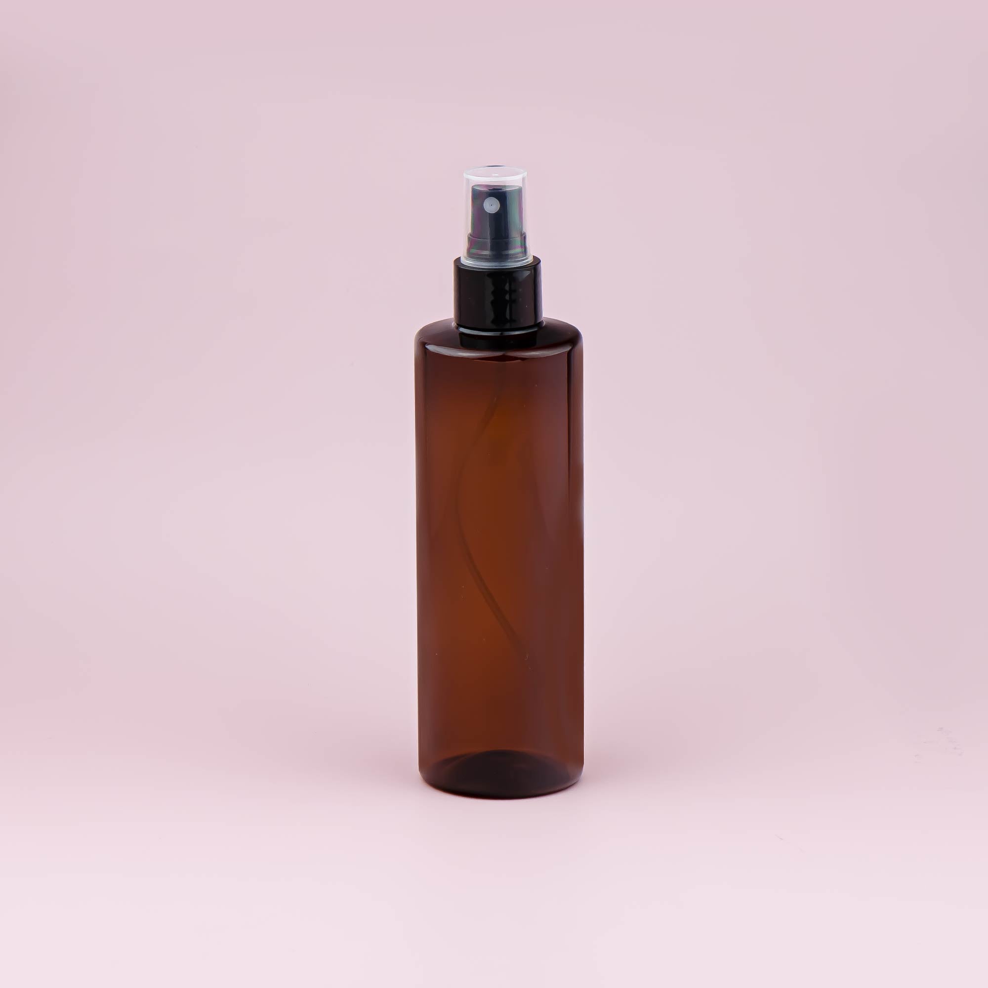 kozmetička ambalaža amber boca sa raspršivačem 250 ml