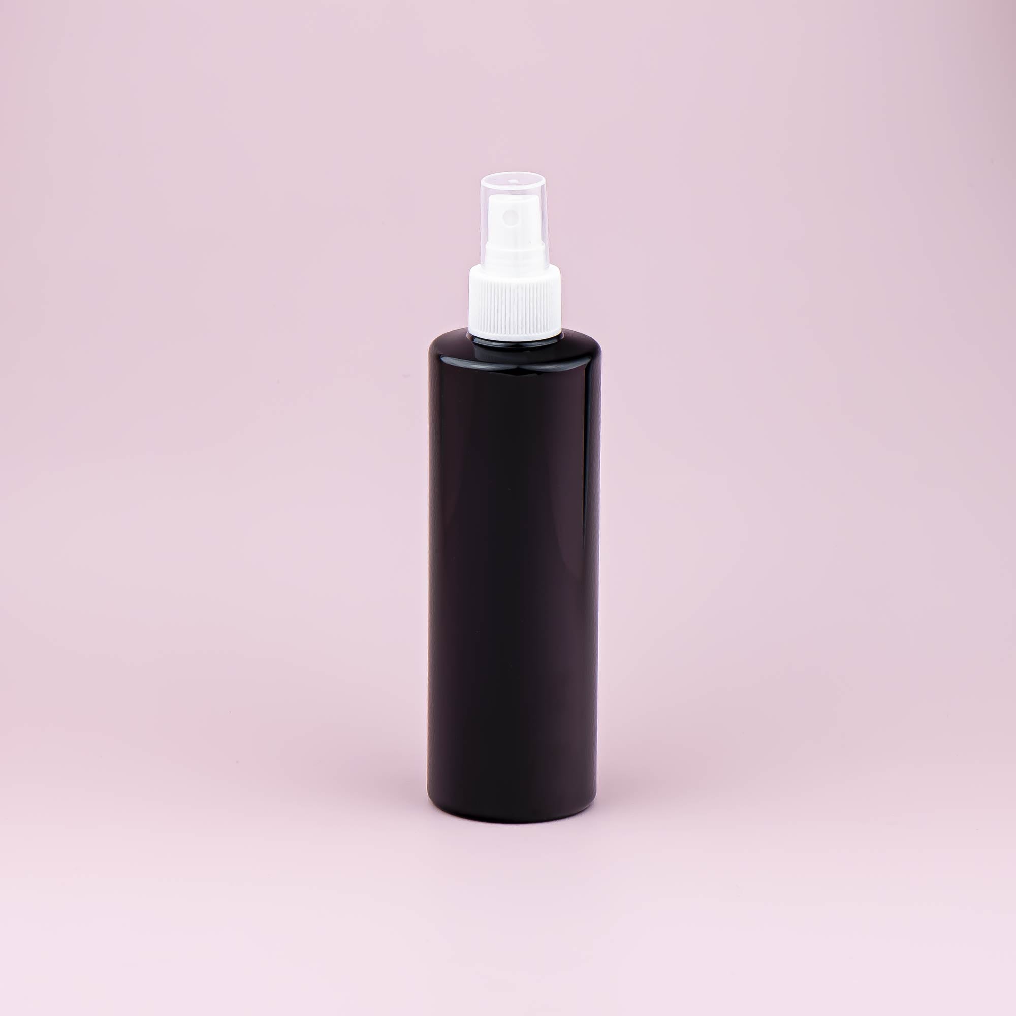 crna pet boca 250 ml sa 360 raspršivačem kozmetička ambalaža