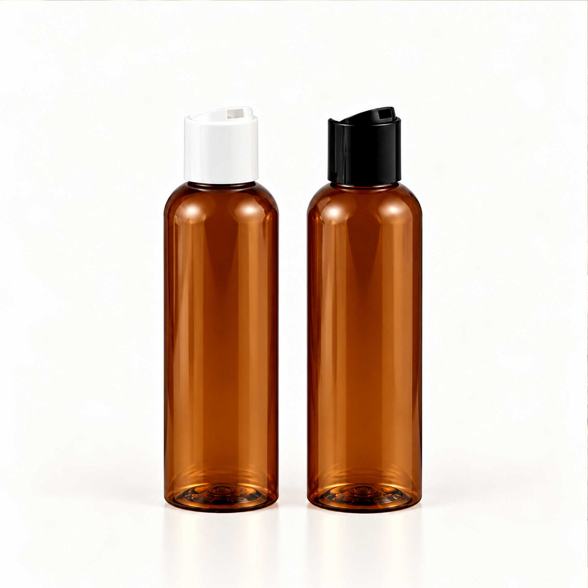 RIO PET boca 250/500ml, braon (amber), disk top zatvarač - 443250/8300