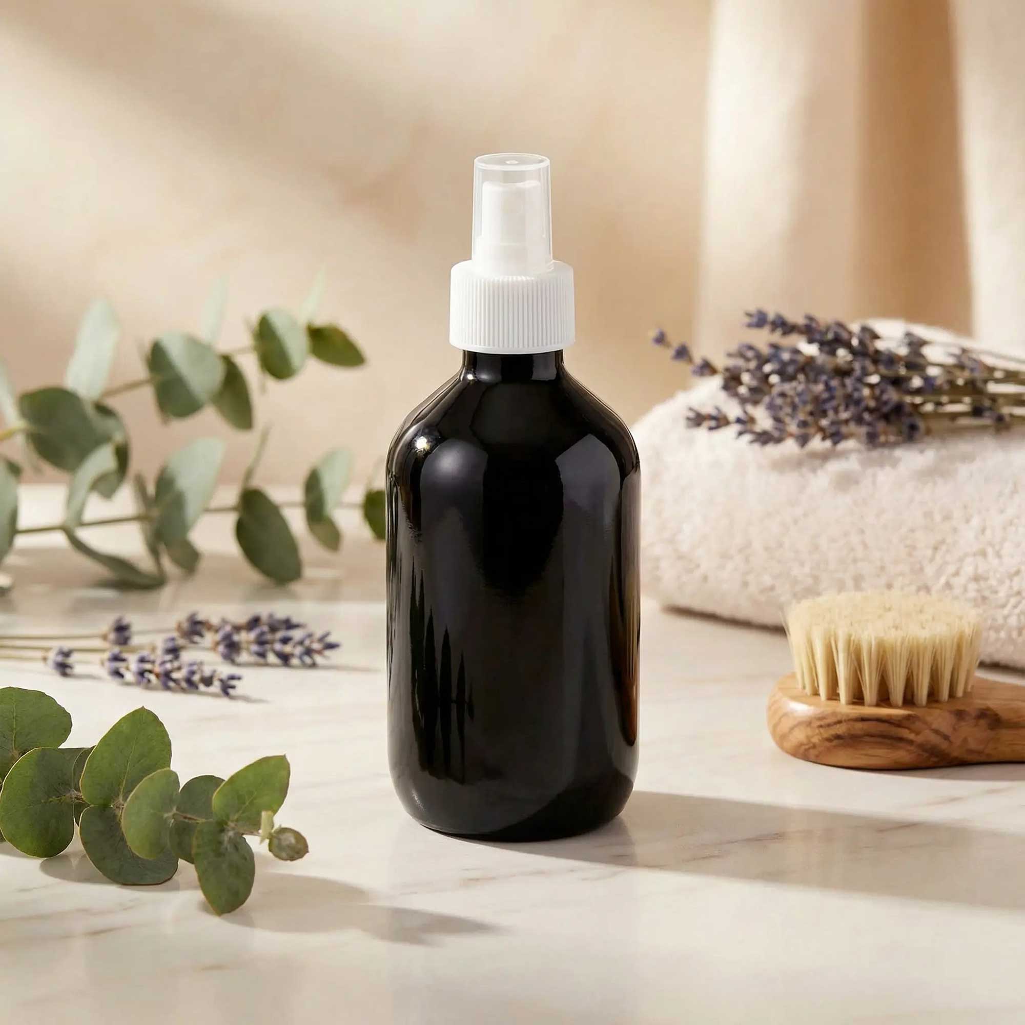BOSTON PET boca 300ml, crna, sa sprej raspršivačem - 443450 - 448400