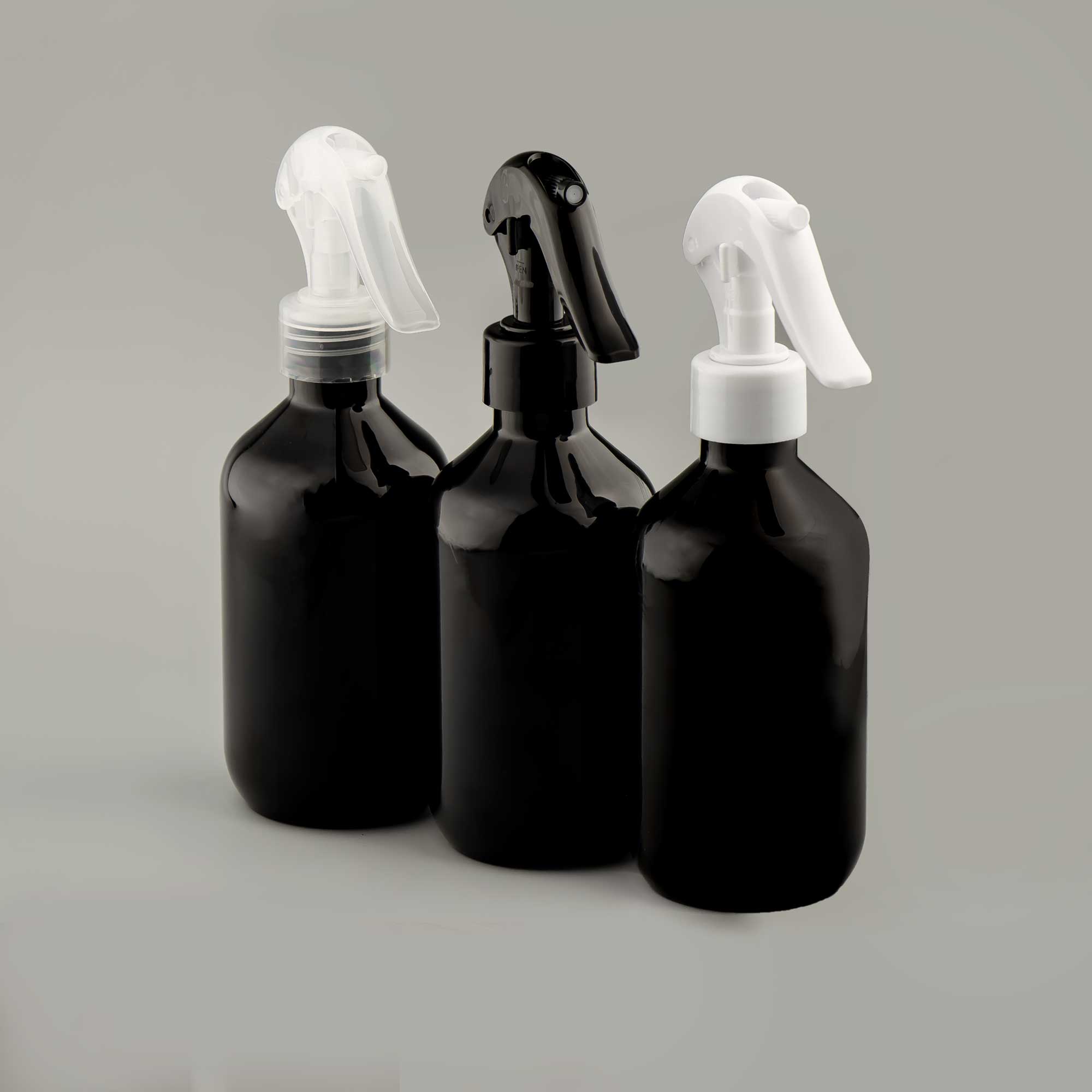 BOSTON PET boca 300ml, crna, sa "trigger" raspršivačem - 443450 - 448450/455/460