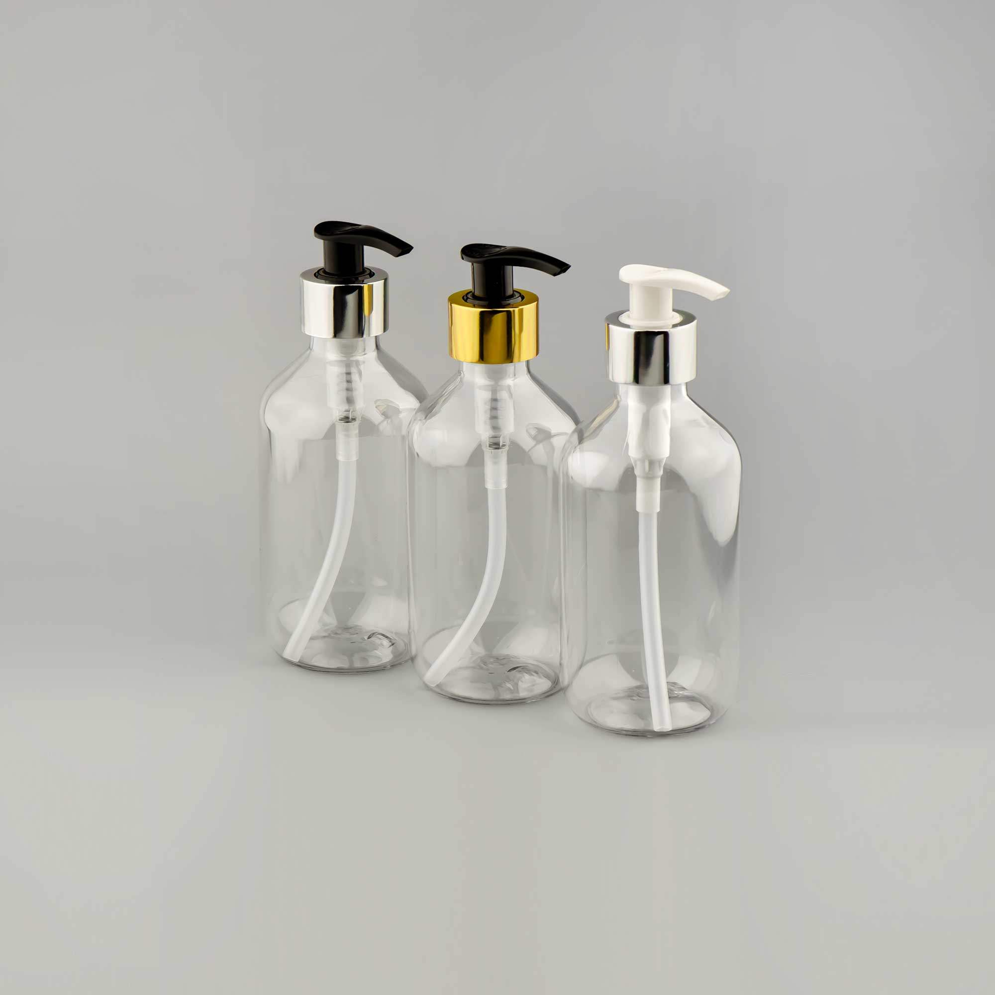 BOSTON PET boca 300ml, transparentna, sa dozatorom, lux - 443450 - 448550/55/60/65