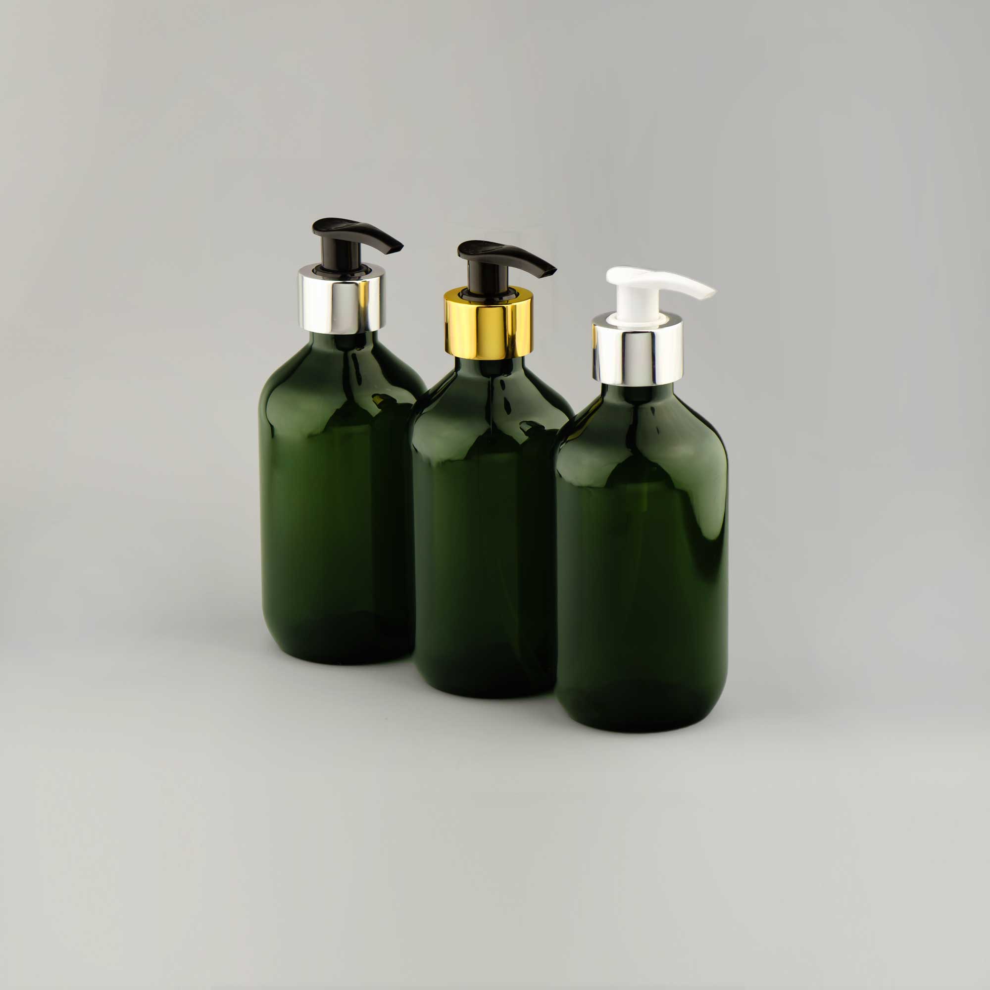 BOSTON PET boca 300ml, zelena, sa dozatorom, lux - 443450 - 448550/55/60/65