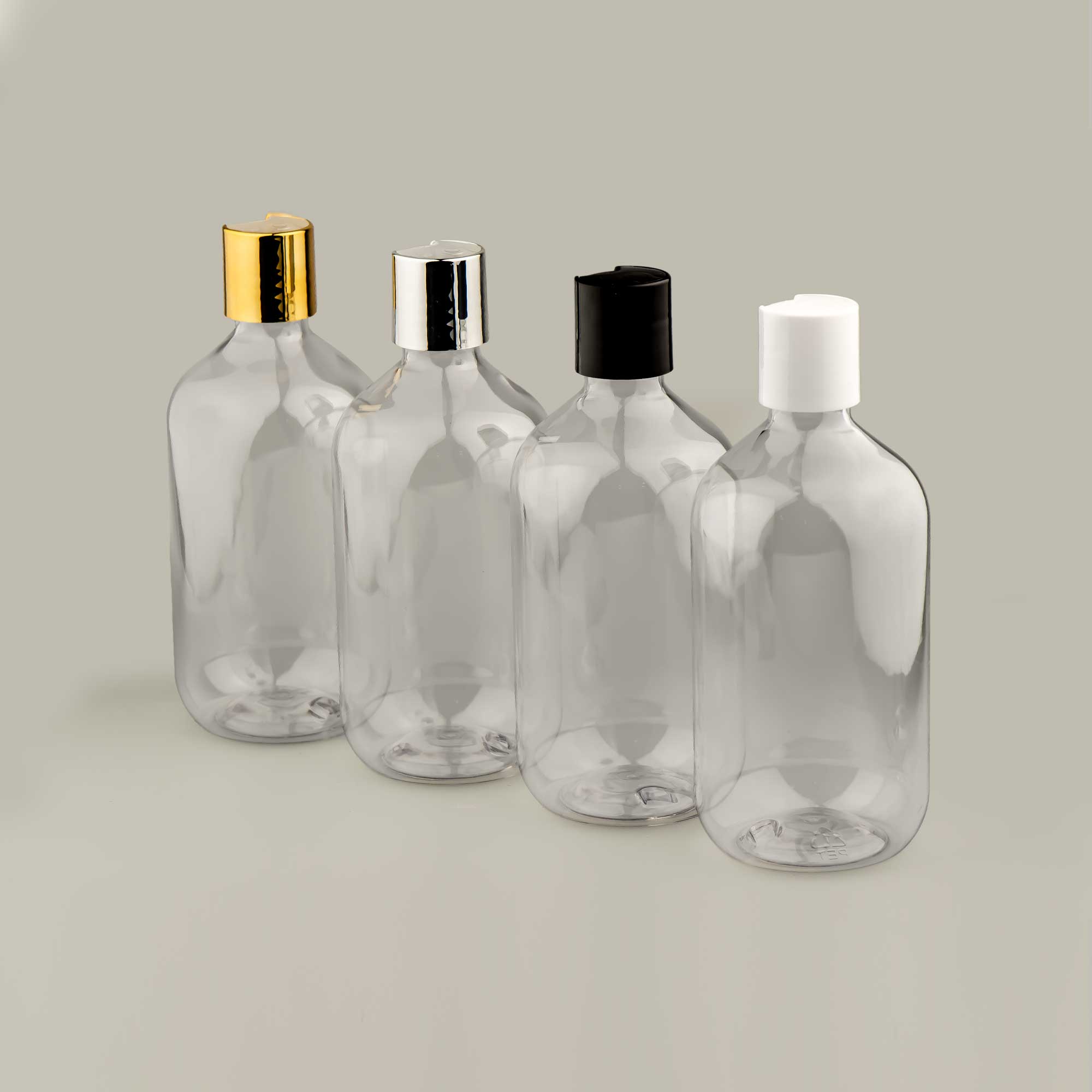 BOSTON PET boca 500ml, transparentna, disk top zatvarač - 443470 - 448300/10/50/60