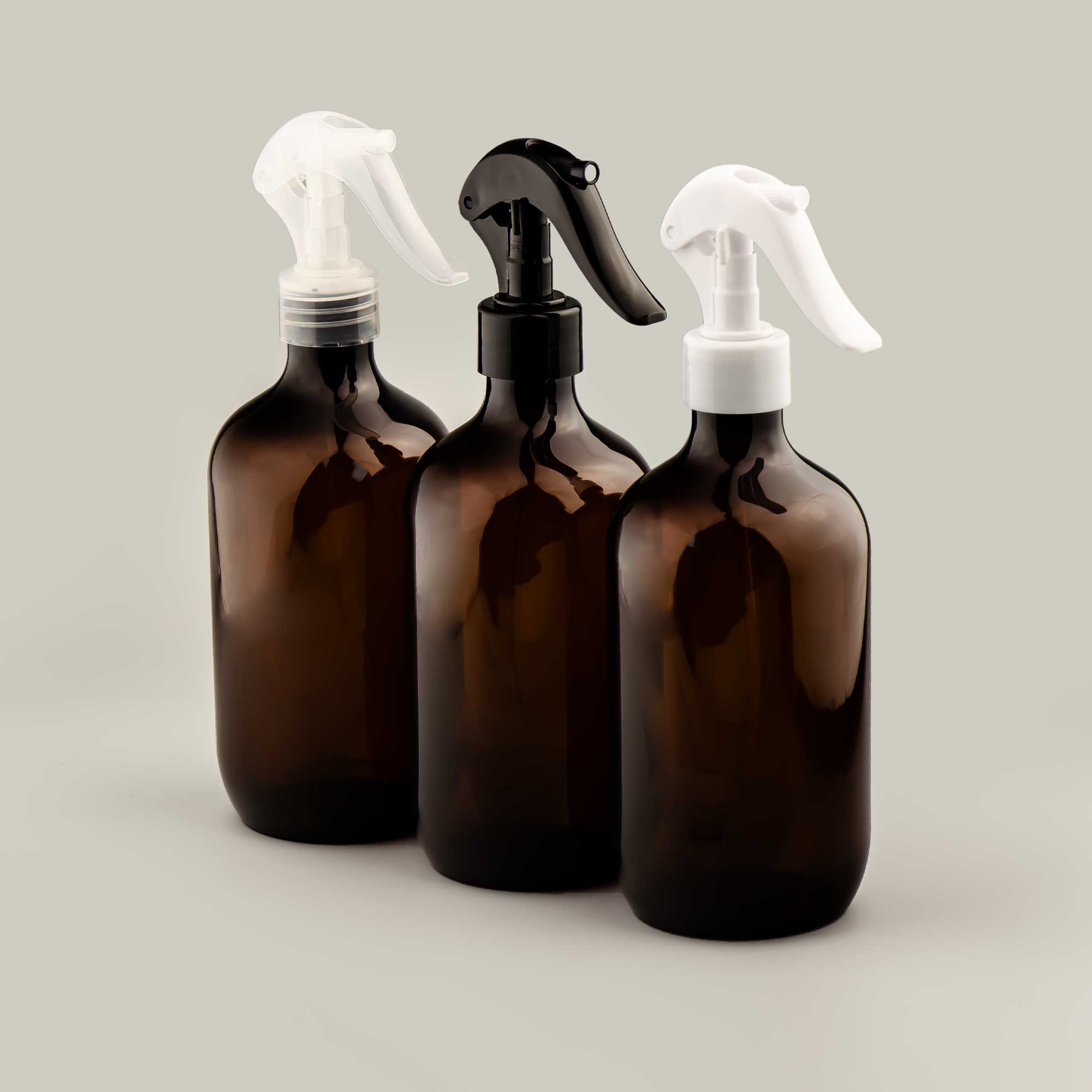 BOSTON PET boca 500ml, braon, sa "trigger" raspršivačem - 443470 - 448450/455/460