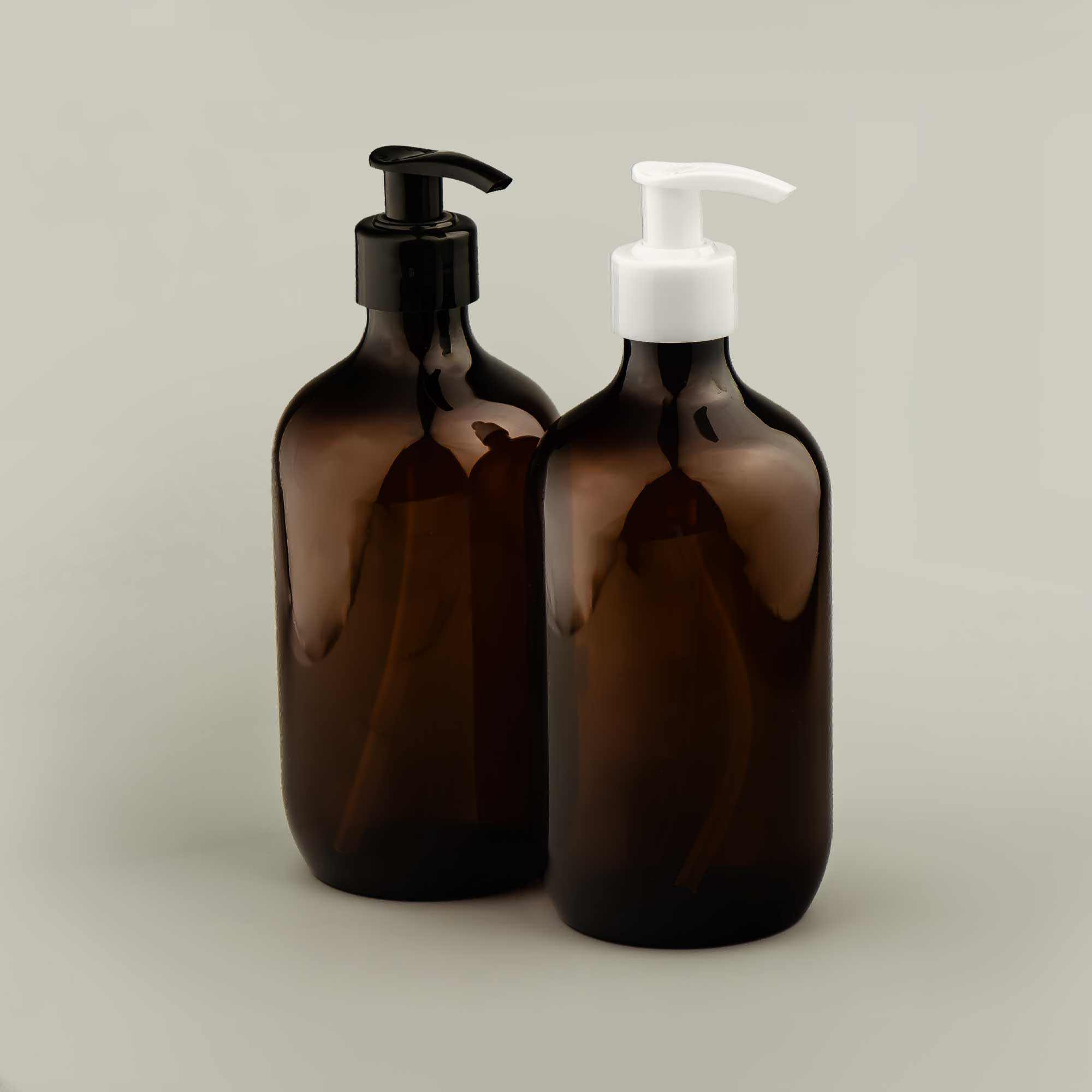 BOSTON PET boca 500ml, braon, sa dozatorom - 443470 - 448500/505