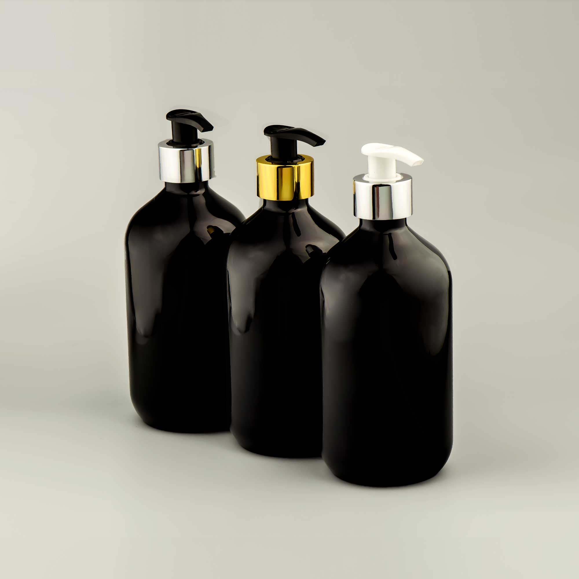 BOSTON PET boca 500ml, crna, sa dozatorom, lux - 443470 - 448550/55/60/65
