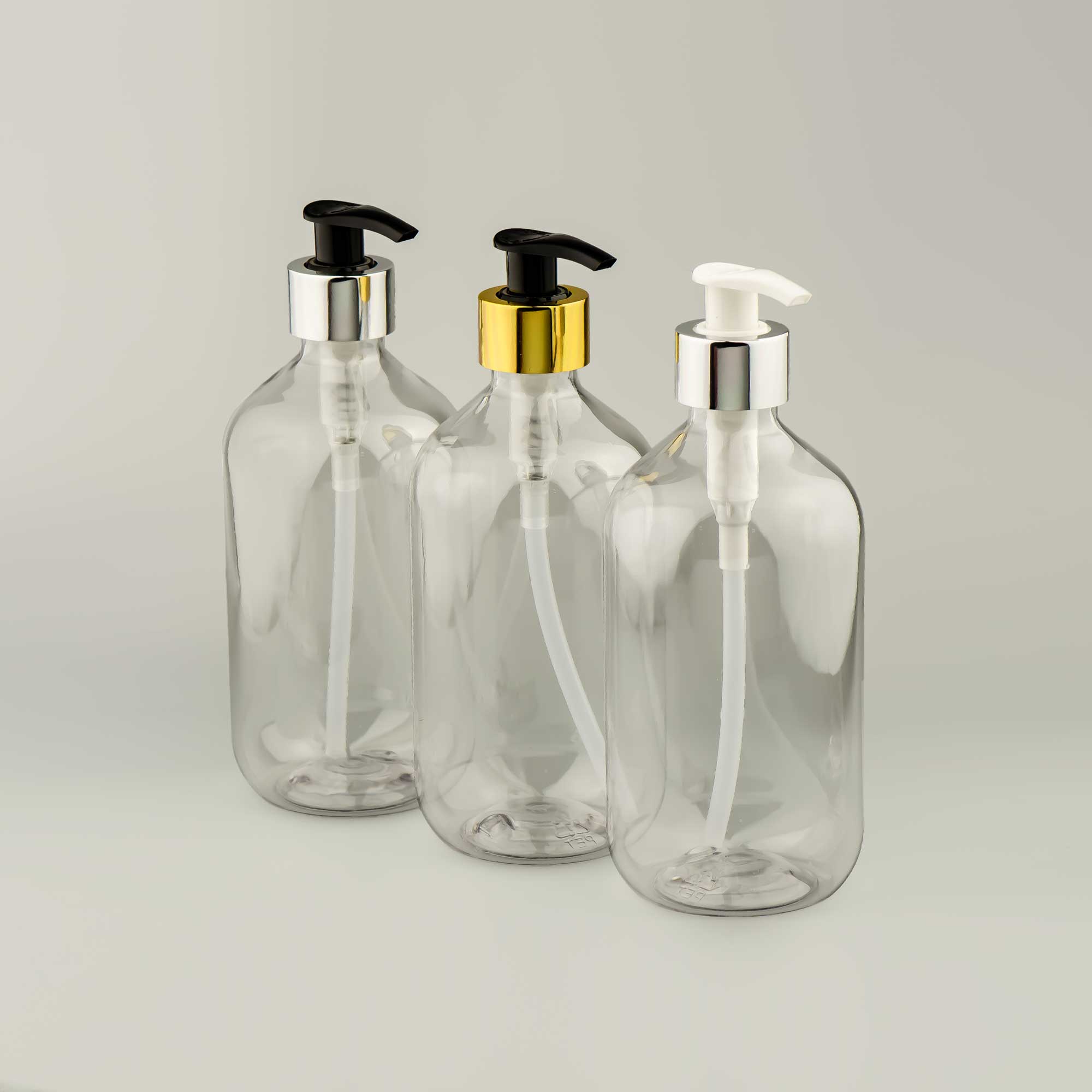 BOSTON PET boca 500ml, transparentna, sa dozatorom, lux - 443470 - 448550/55/60/65