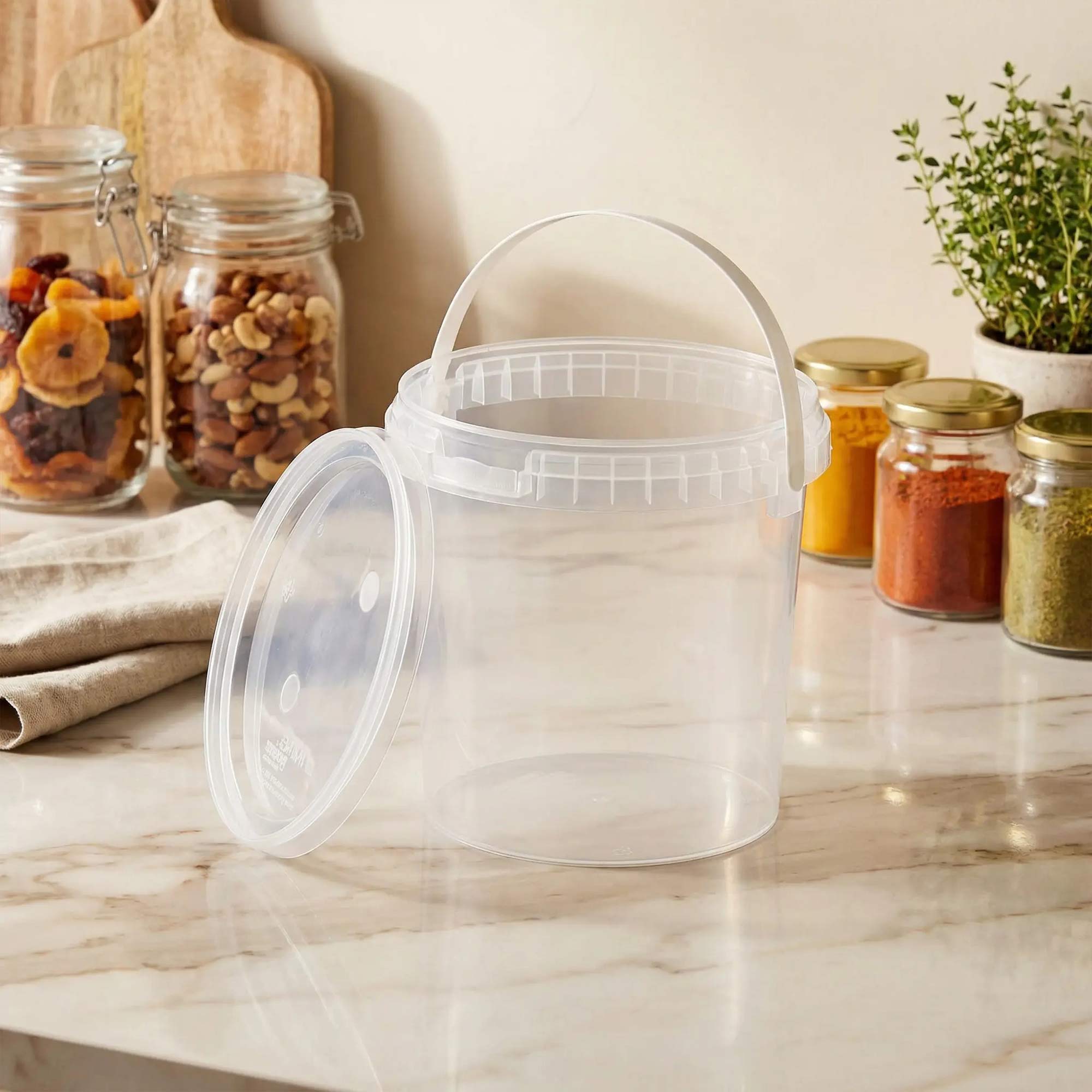 Posuda 1000ml, transparentna, TB100 - 453310/453390